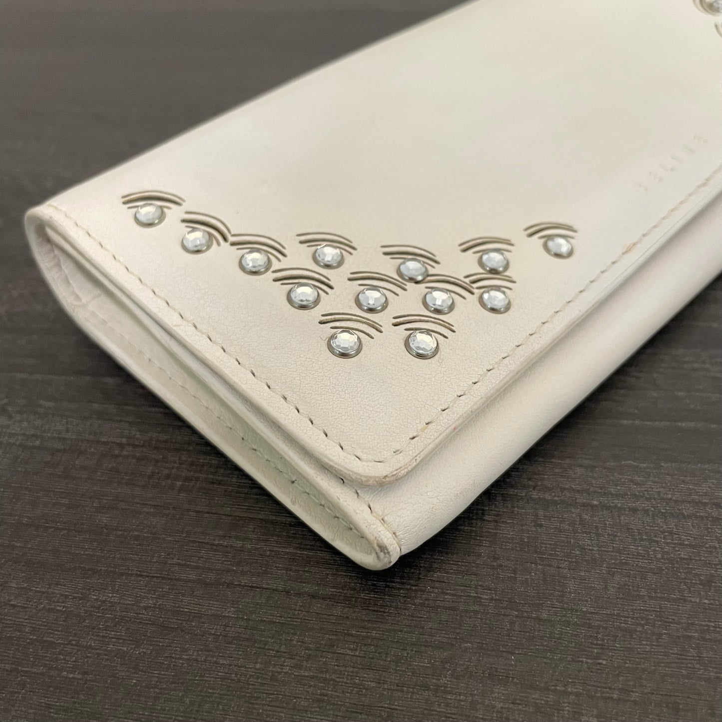 SOLD! Set of 2 Celine Leather Wallets