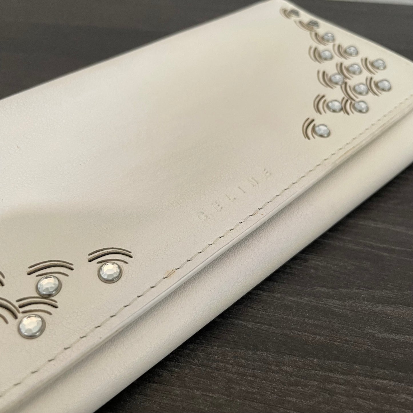 SOLD! Set of 2 Celine Leather Wallets