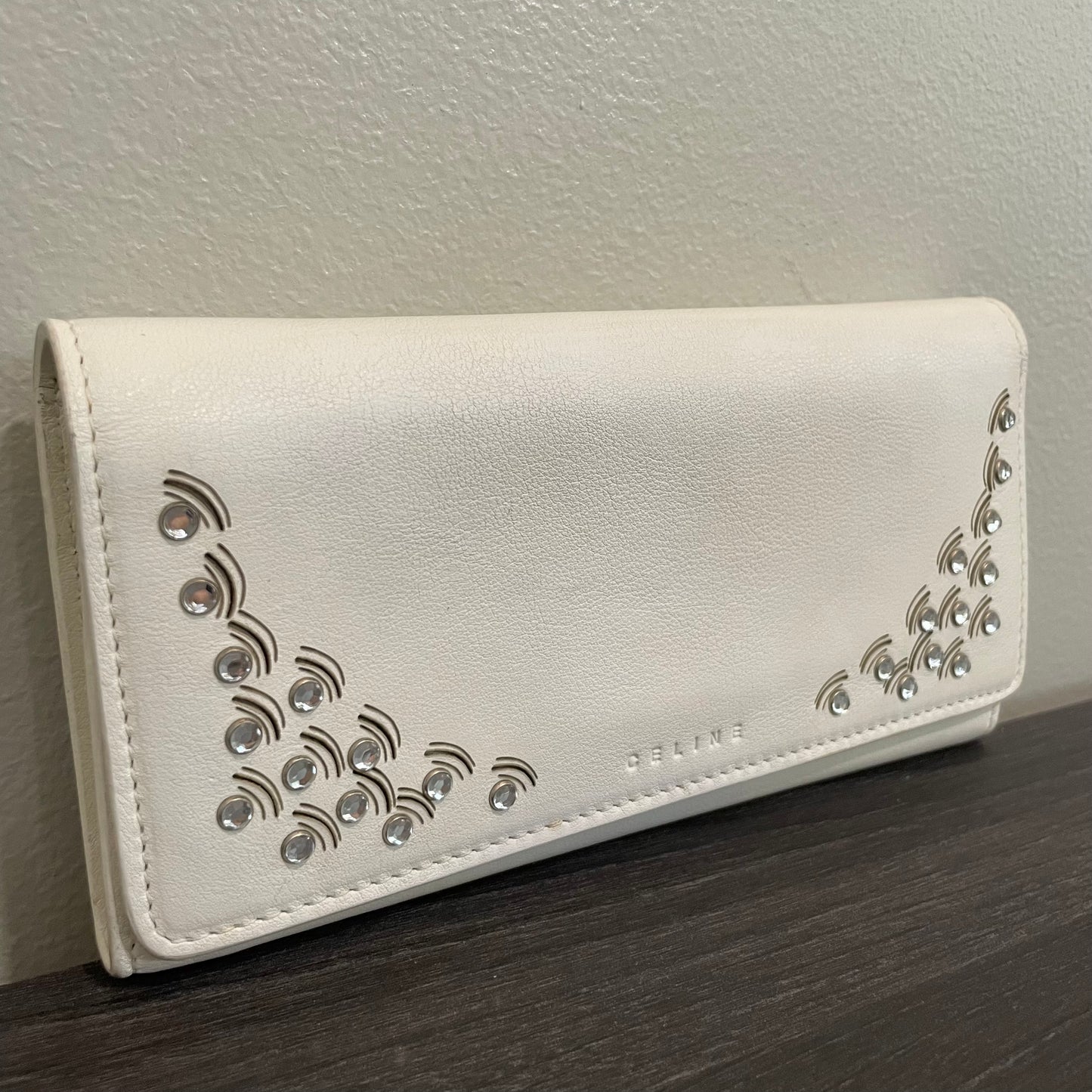 SOLD! Set of 2 Celine Leather Wallets