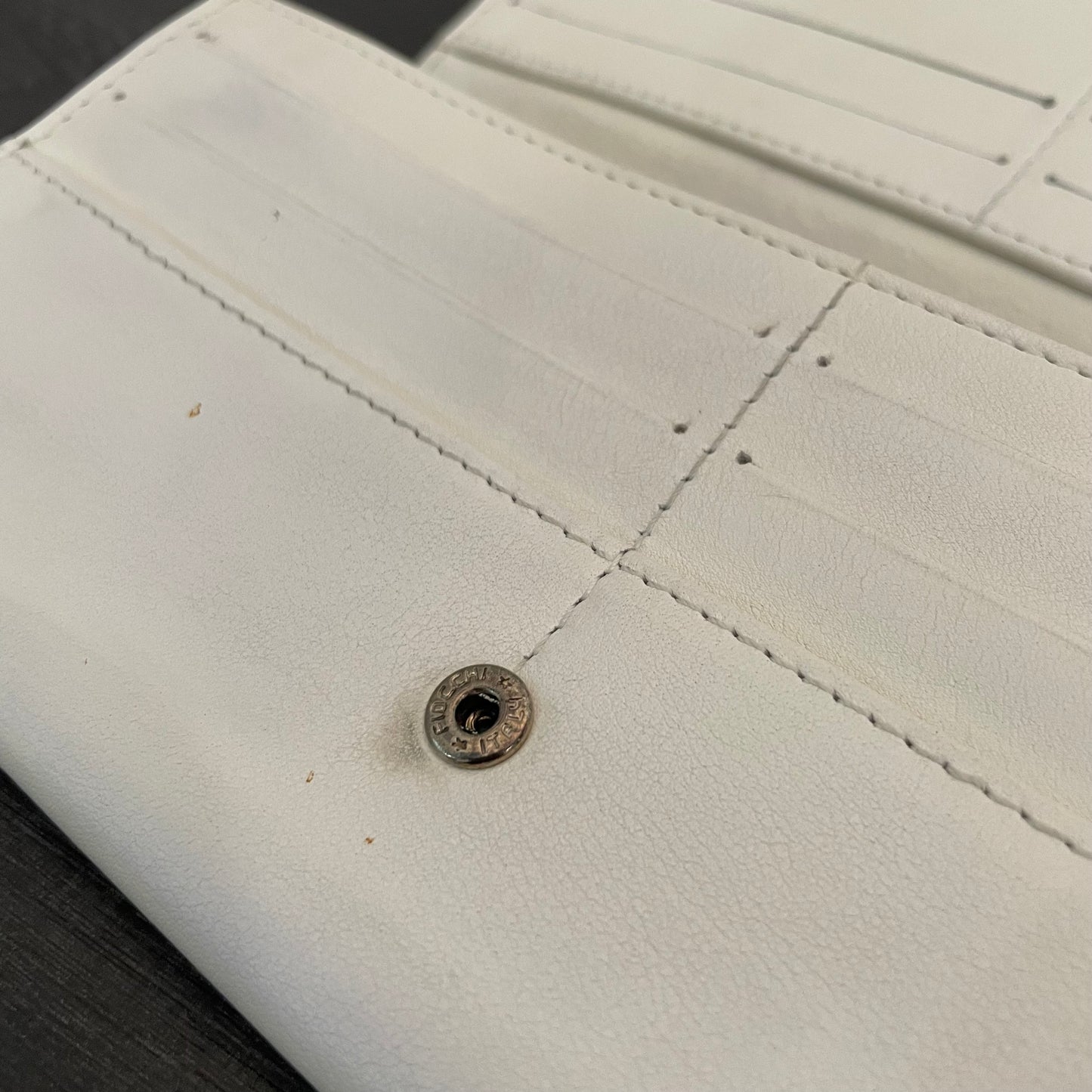 SOLD! Set of 2 Celine Leather Wallets