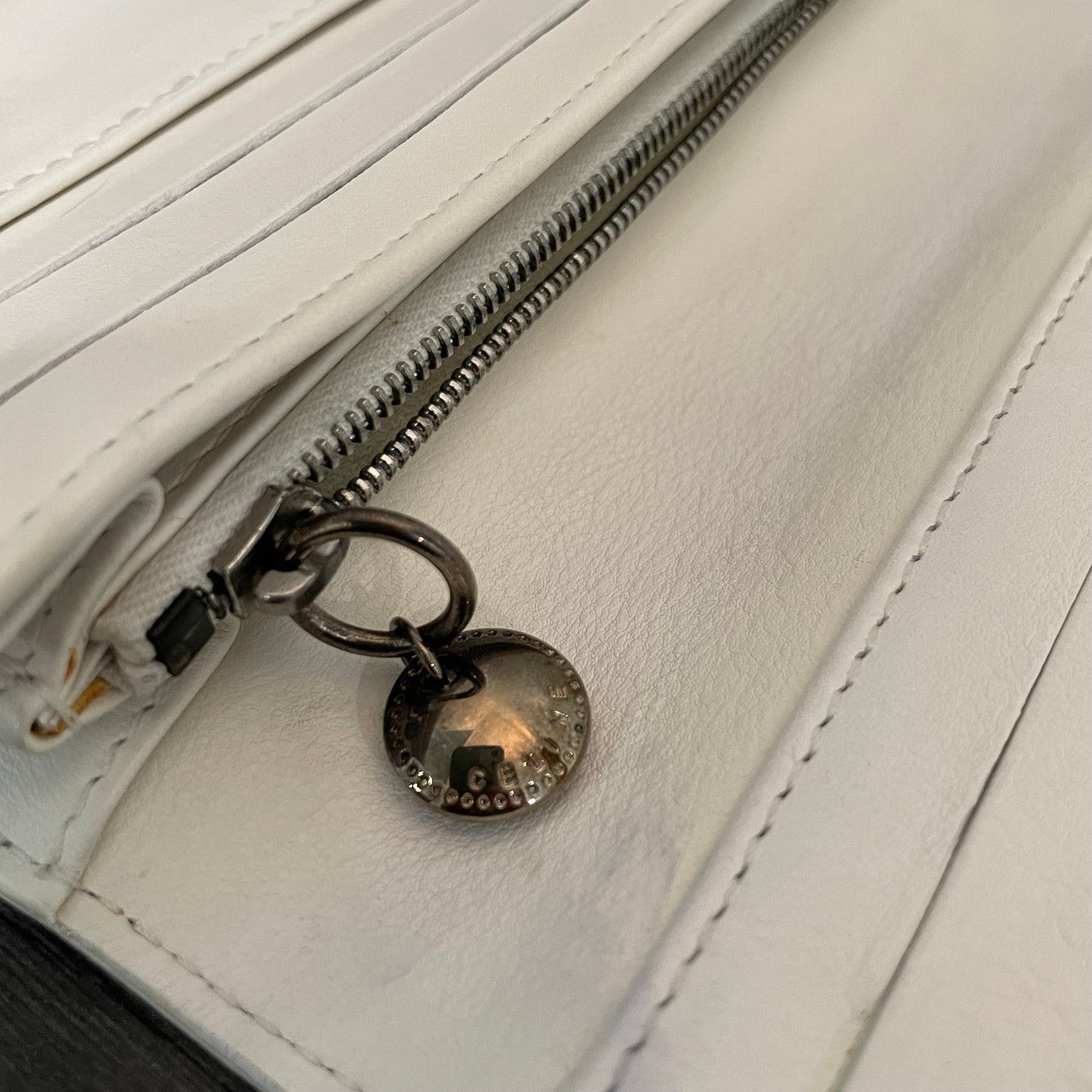 SOLD! Set of 2 Celine Leather Wallets