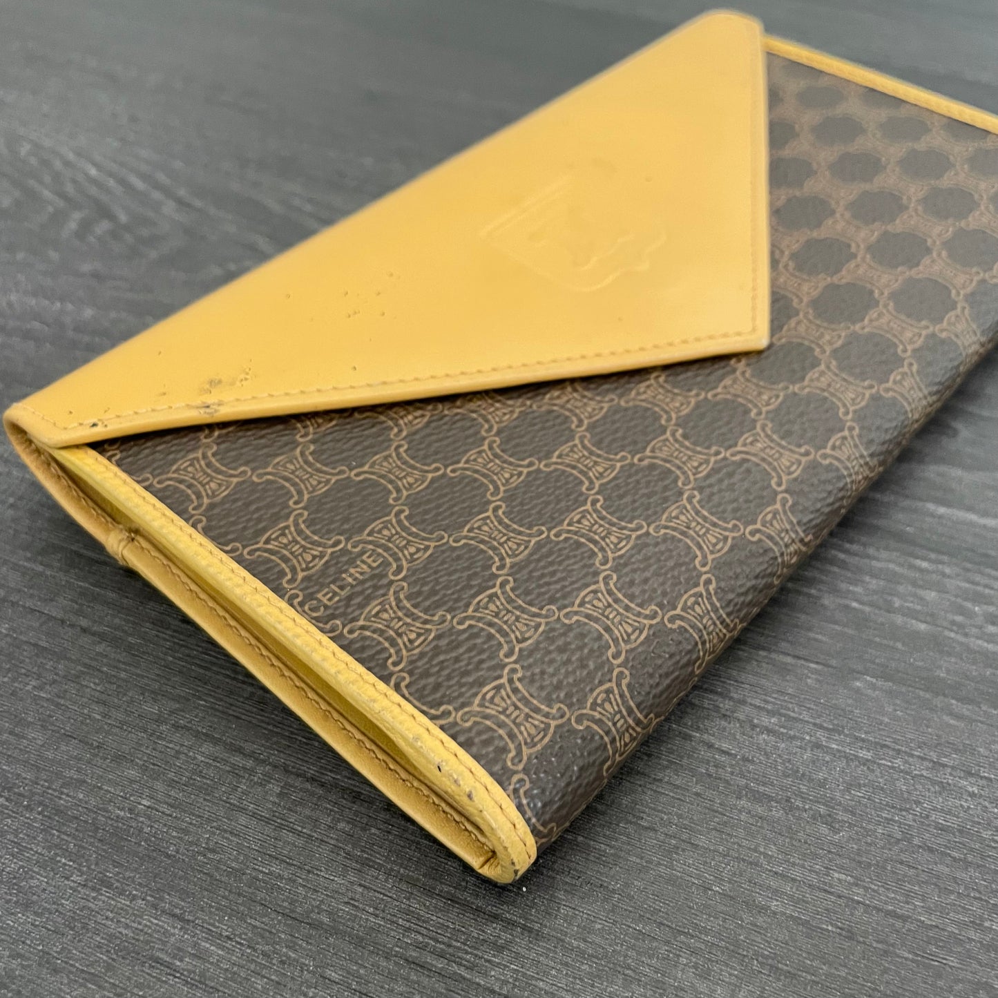 SOLD! Set of 2 Celine Leather Wallets