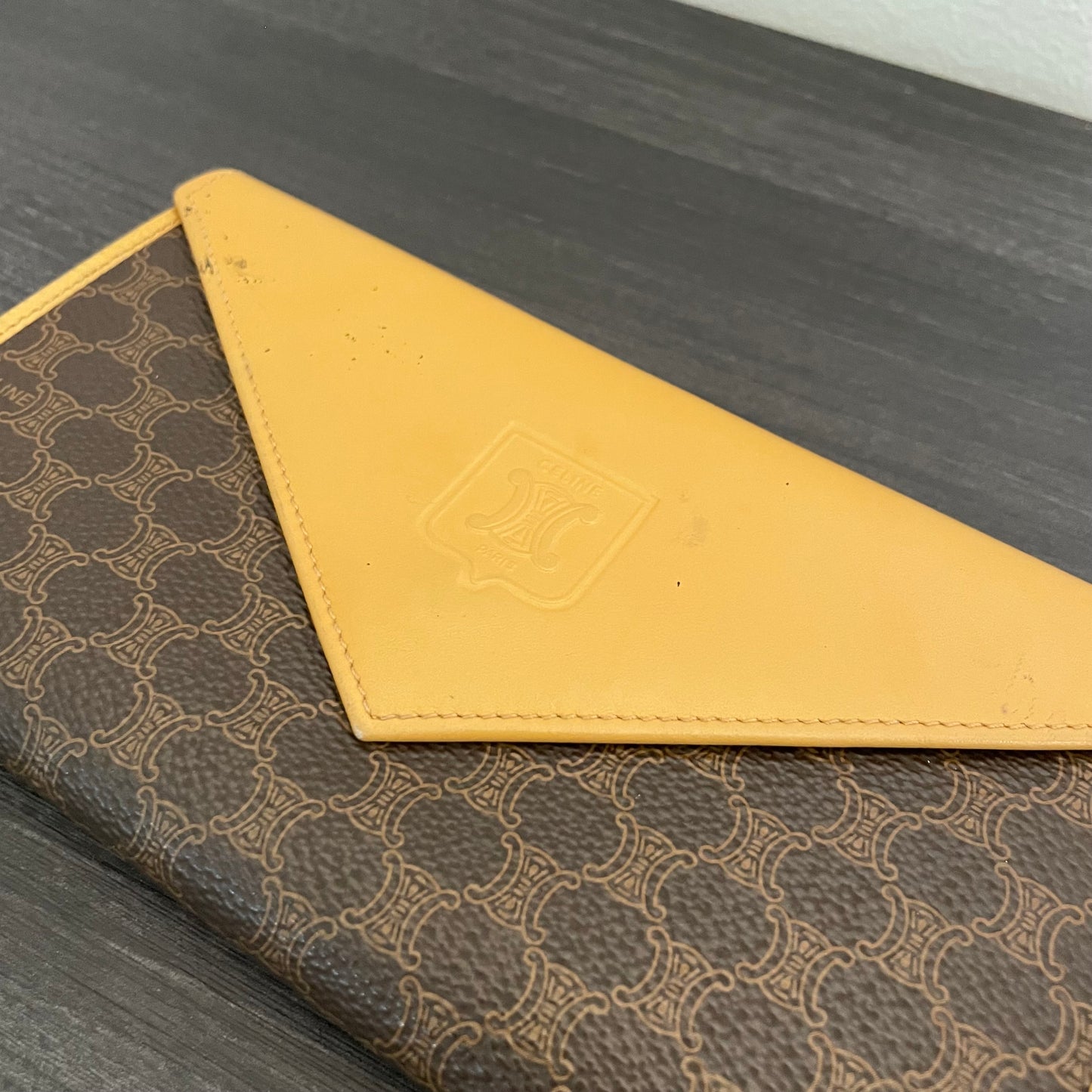 SOLD! Set of 2 Celine Leather Wallets