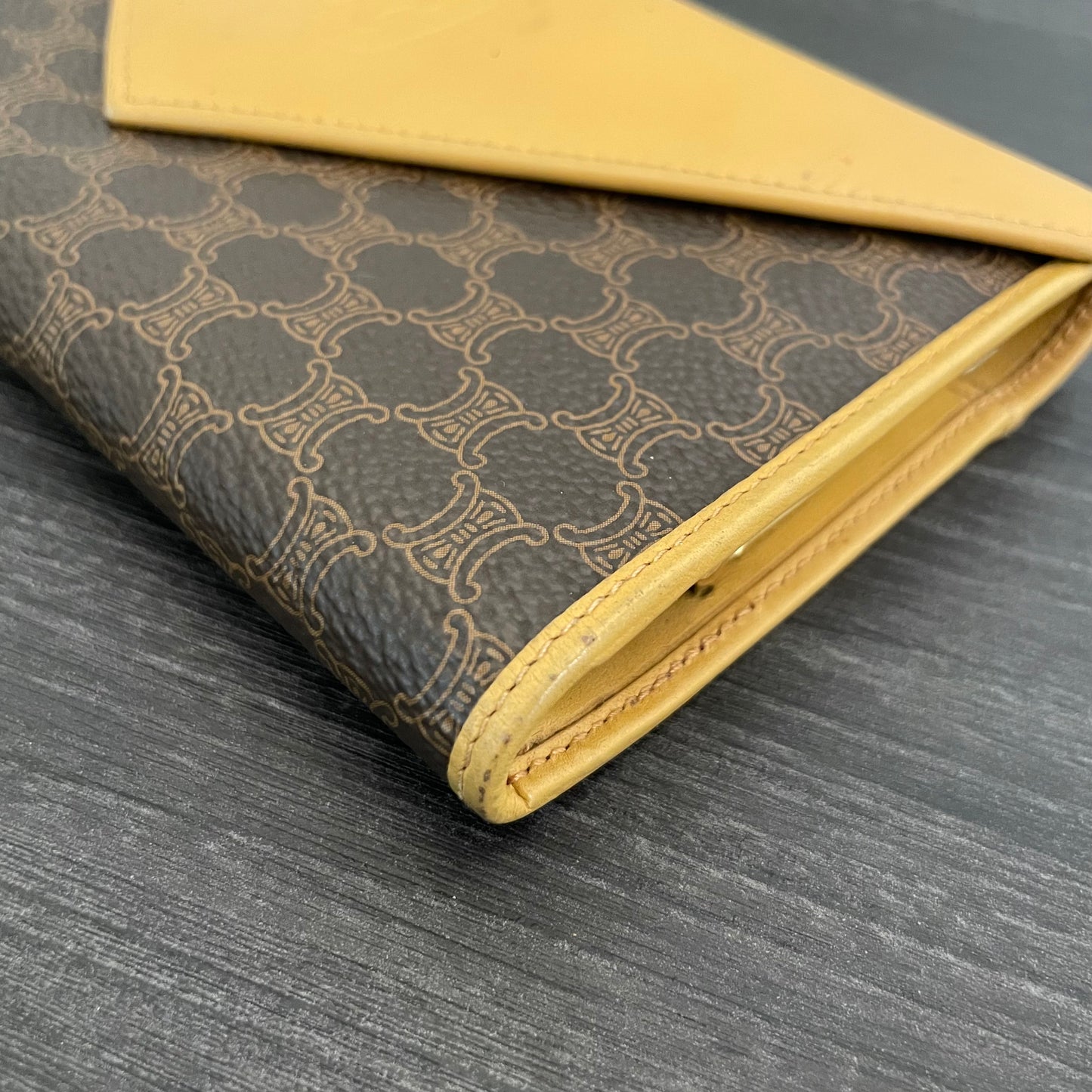 SOLD! Set of 2 Celine Leather Wallets