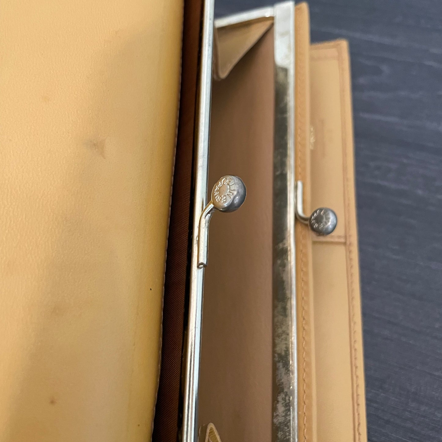 SOLD! Set of 2 Celine Leather Wallets