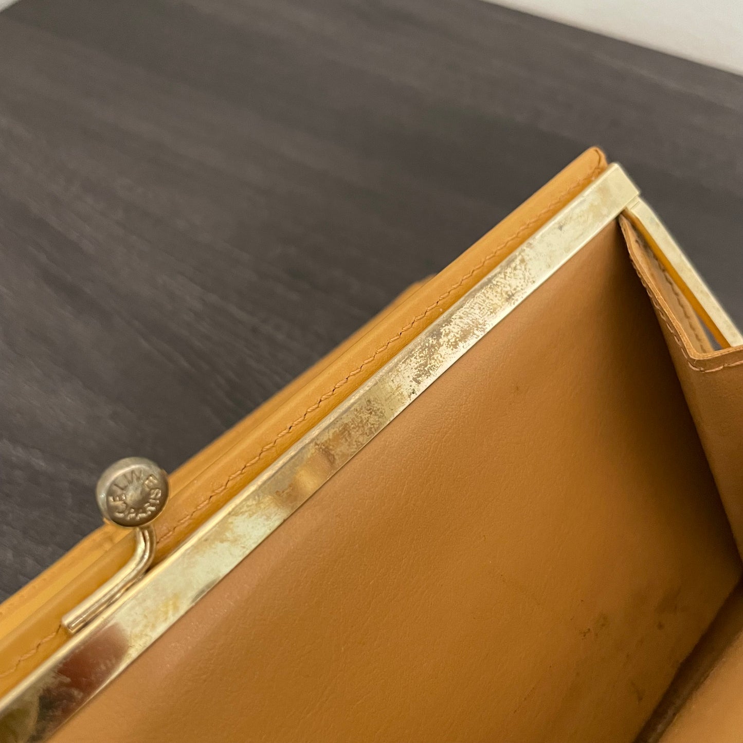 SOLD! Set of 2 Celine Leather Wallets