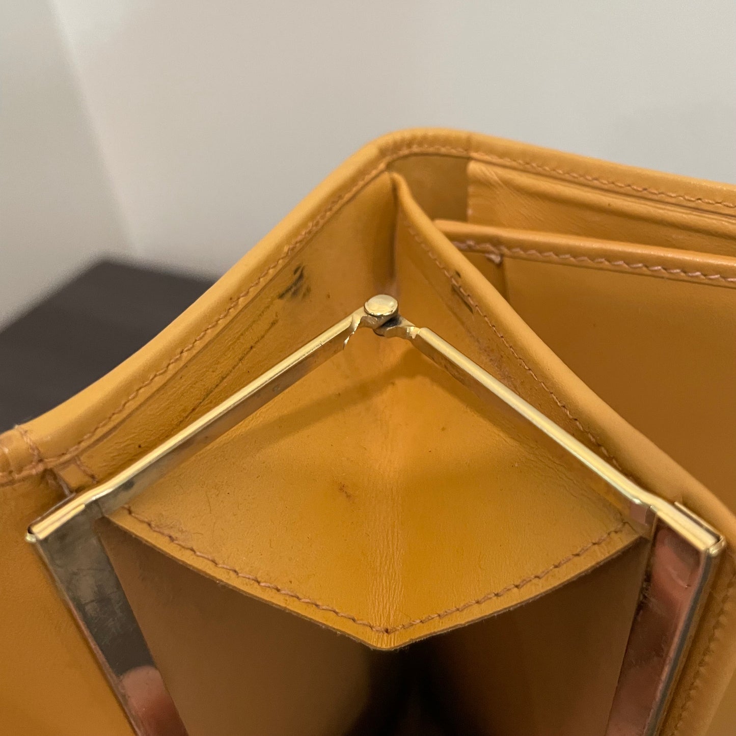 SOLD! Set of 2 Celine Leather Wallets