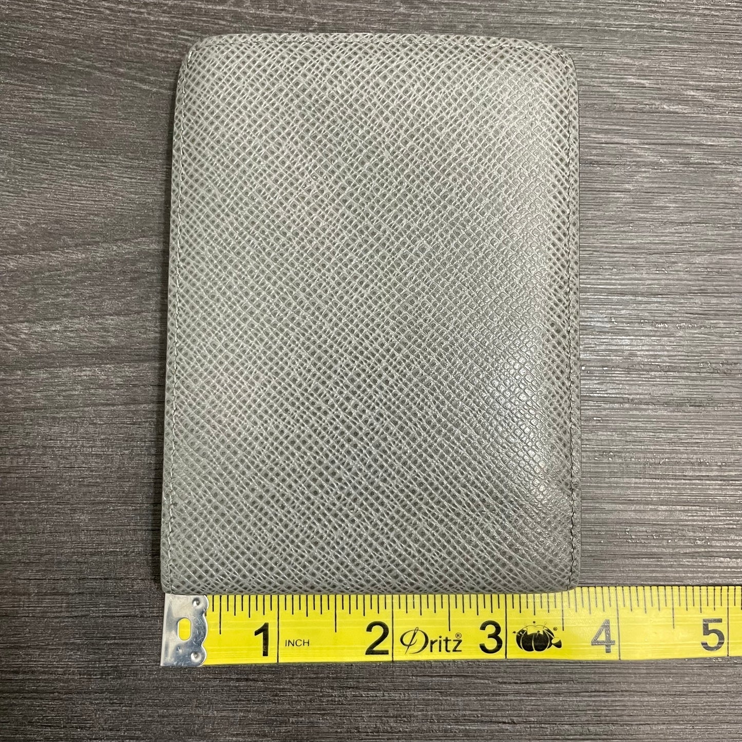 LOUIS VUITTON Gray Men's Leather Wallet