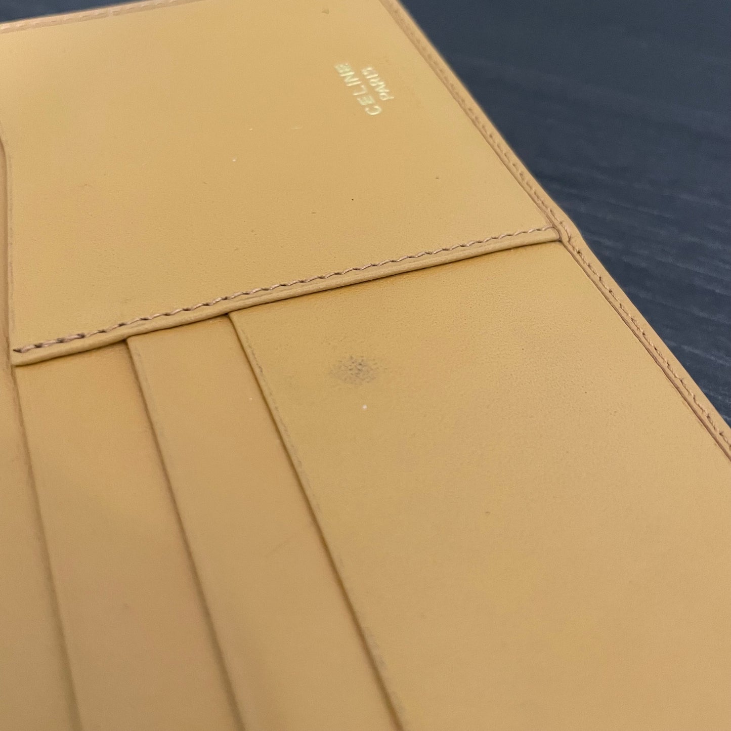 SOLD! Set of 2 Celine Leather Wallets