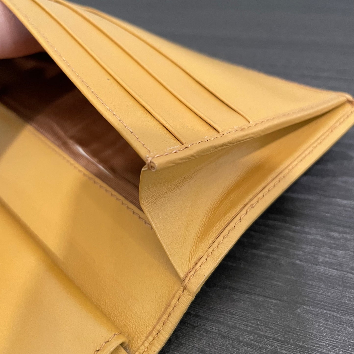 SOLD! Set of 2 Celine Leather Wallets