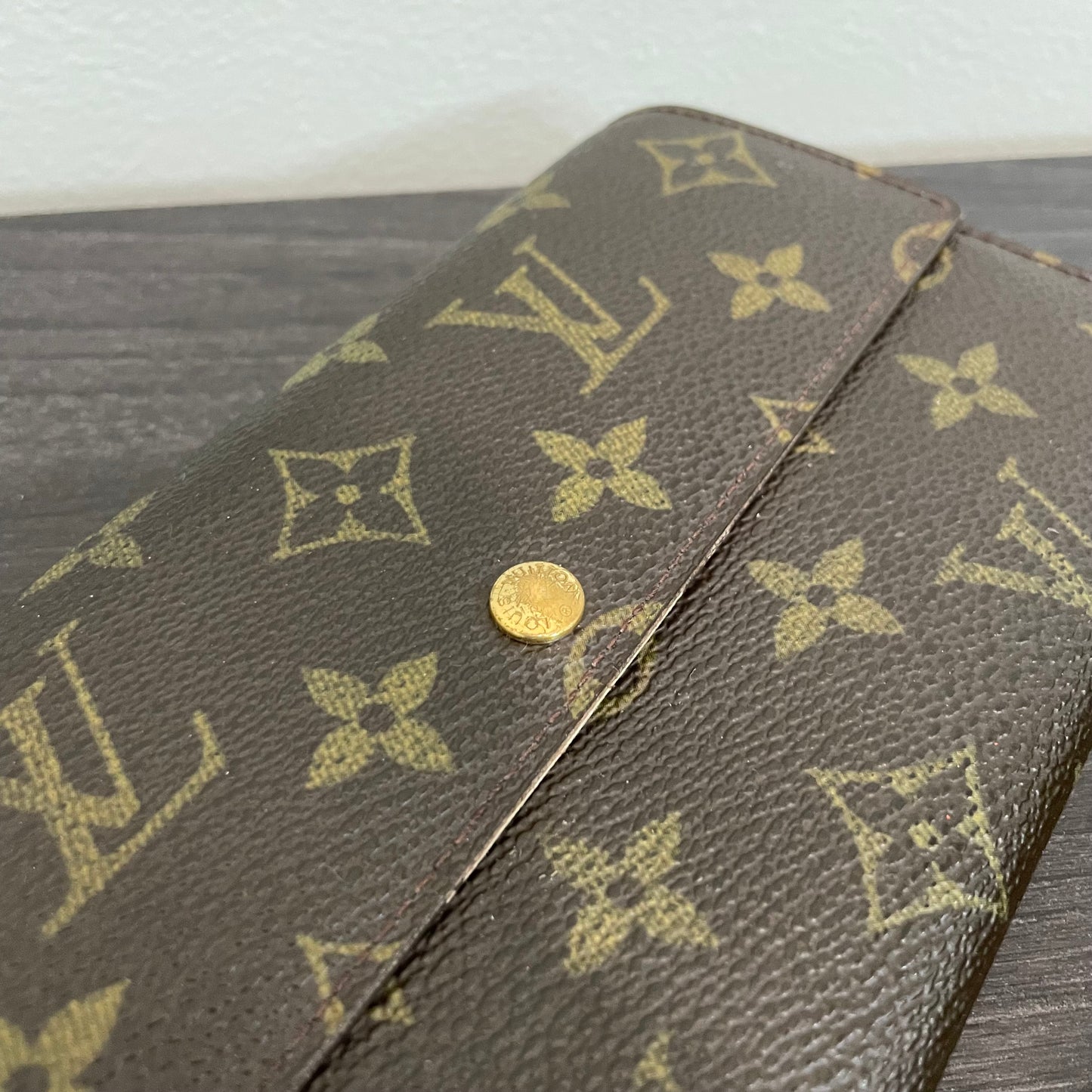SOLD! Set of 2 Louis Vuitton Monogram Wallets