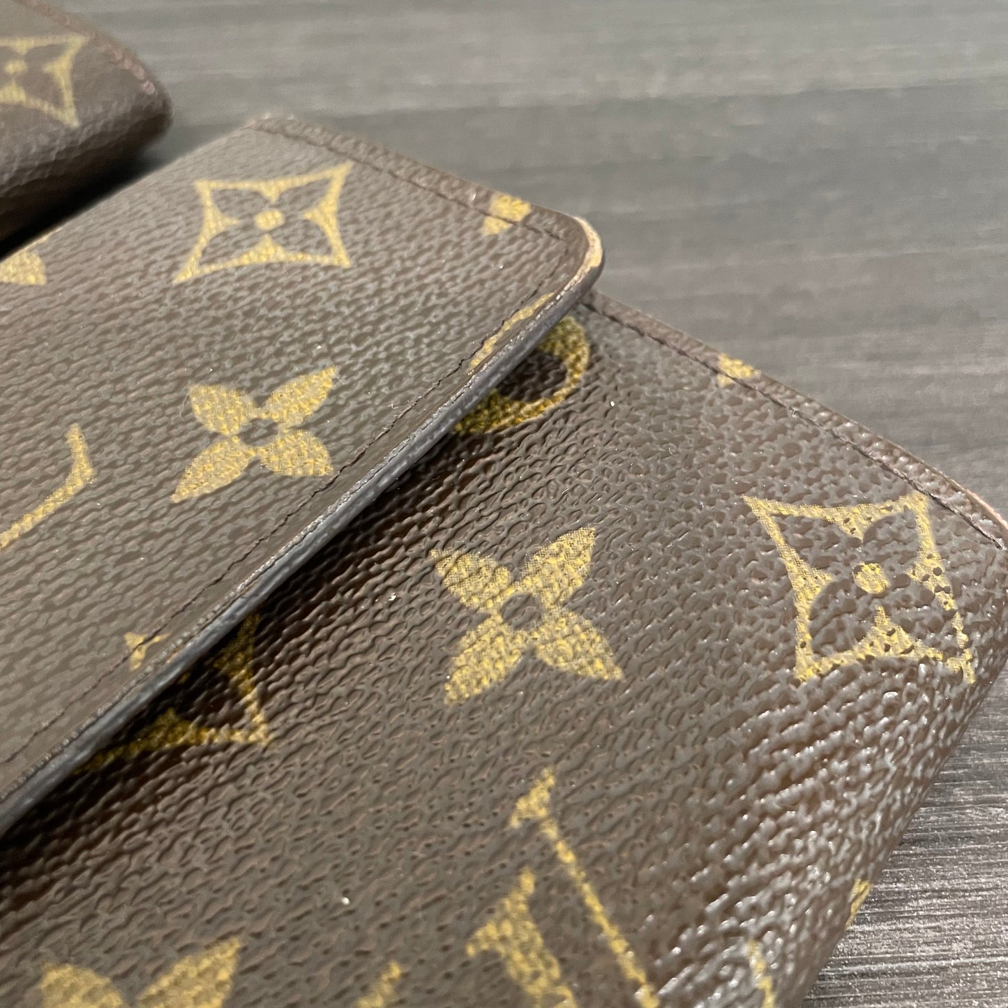 SOLD! Set of 2 Louis Vuitton Monogram Wallets