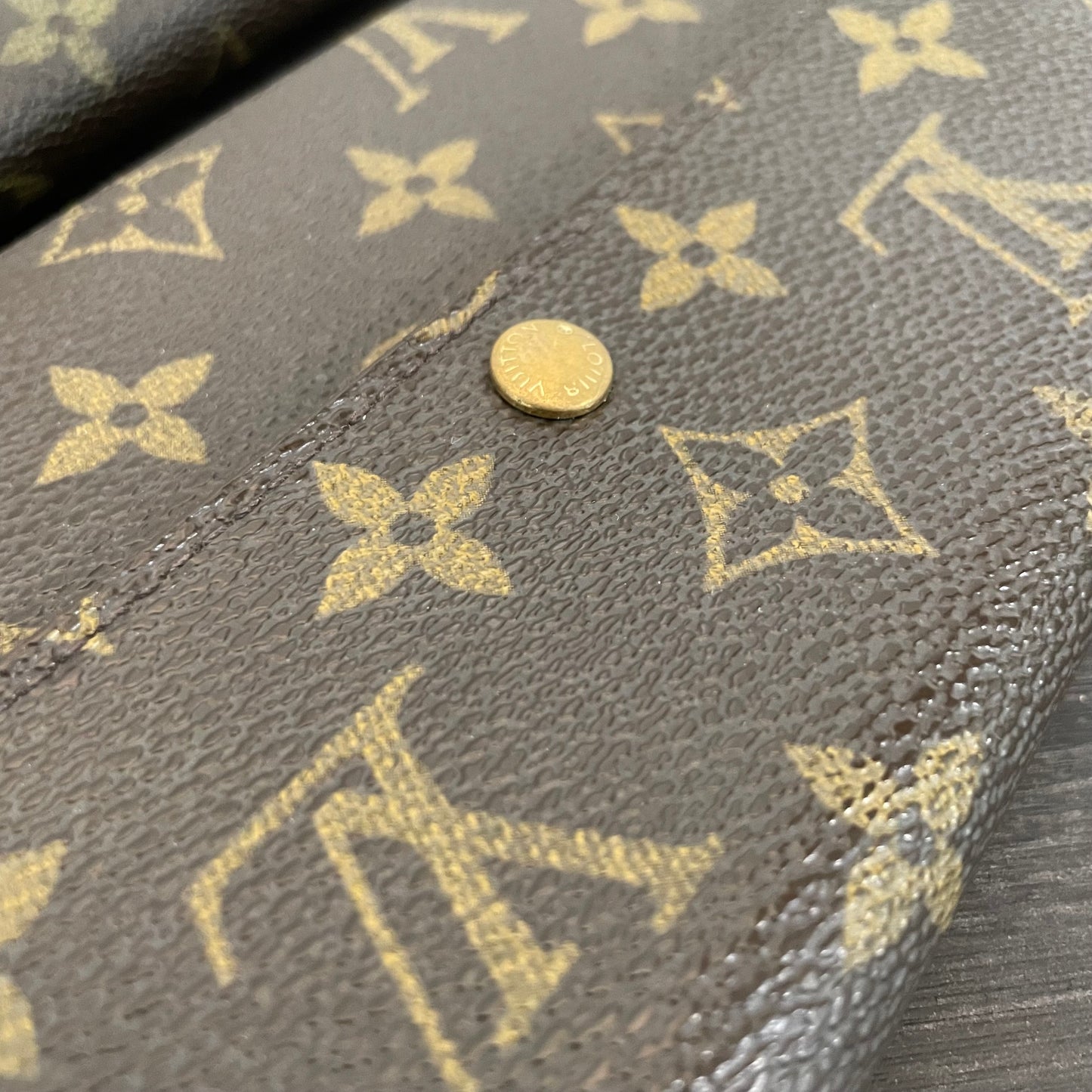 SOLD! Set of 2 Louis Vuitton Monogram Wallets
