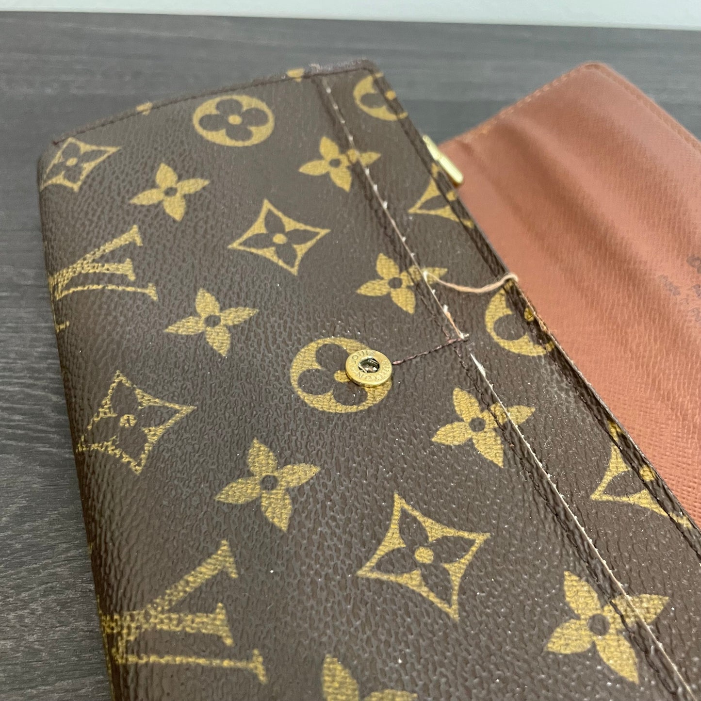 SOLD! Set of 2 Louis Vuitton Monogram Wallets