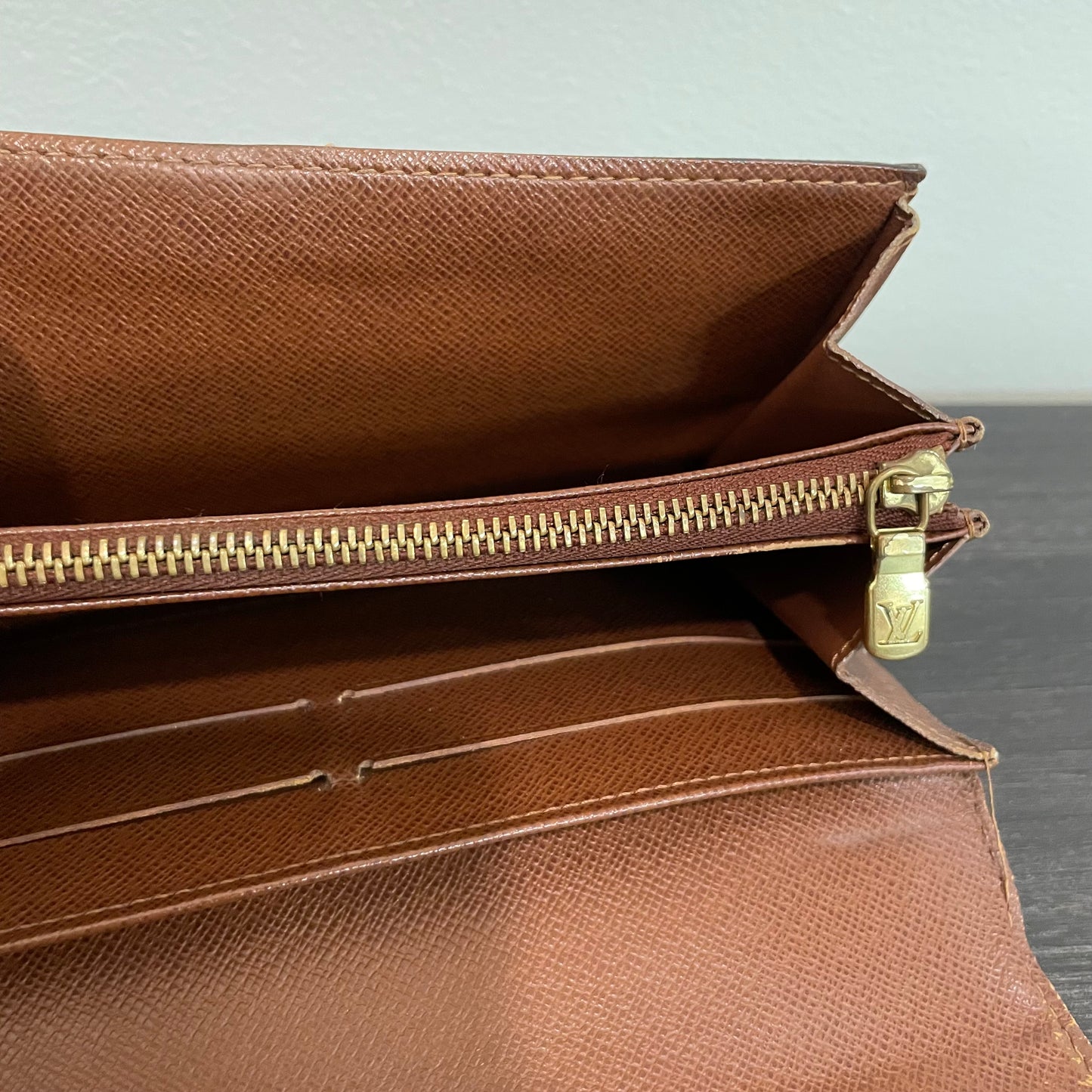 SOLD! Set of 2 Louis Vuitton Monogram Wallets