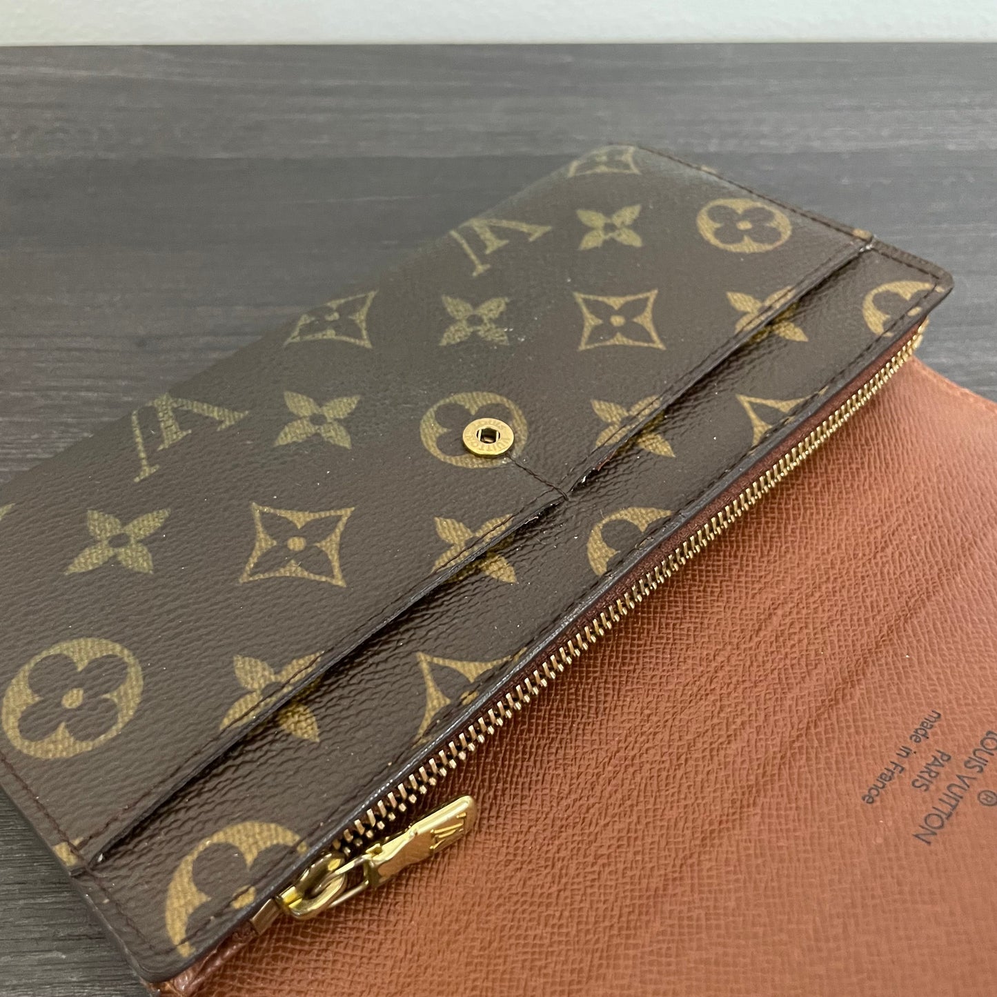 SOLD! Set of 2 Louis Vuitton Monogram Wallets