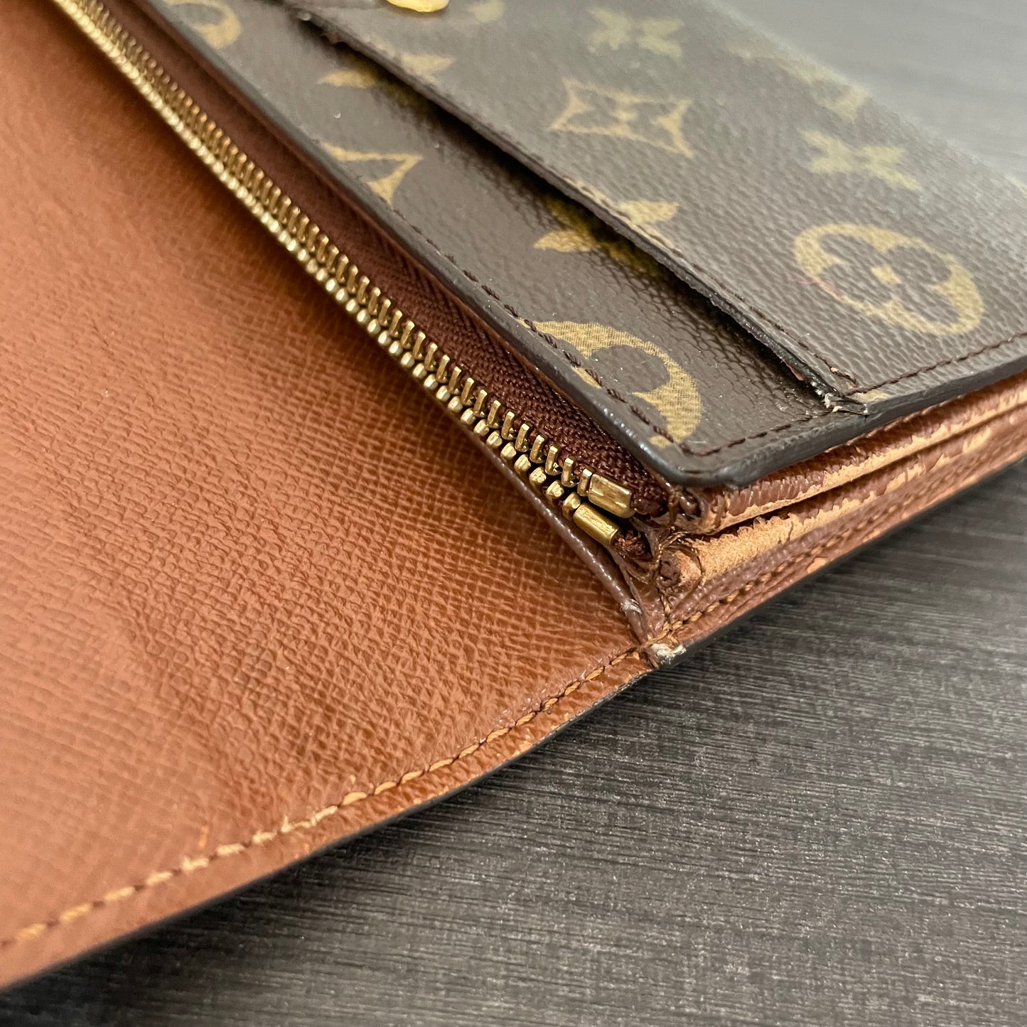 SOLD! Set of 2 Louis Vuitton Monogram Wallets