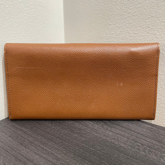 YVES SAINT LAURENT YSL Brown Leather Wallet