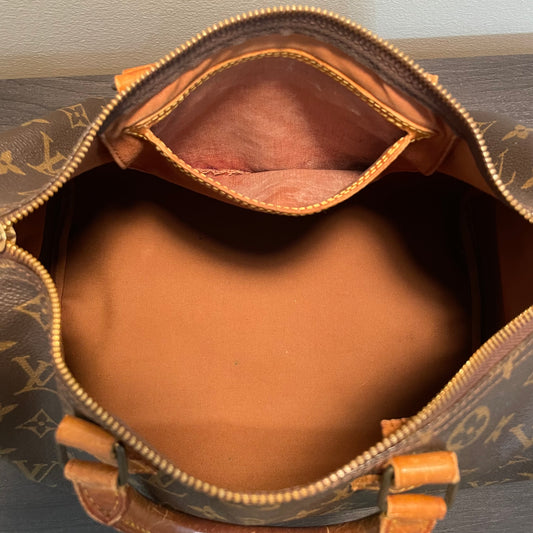 SOLD! Louis Vuitton Monogram Speedy 30