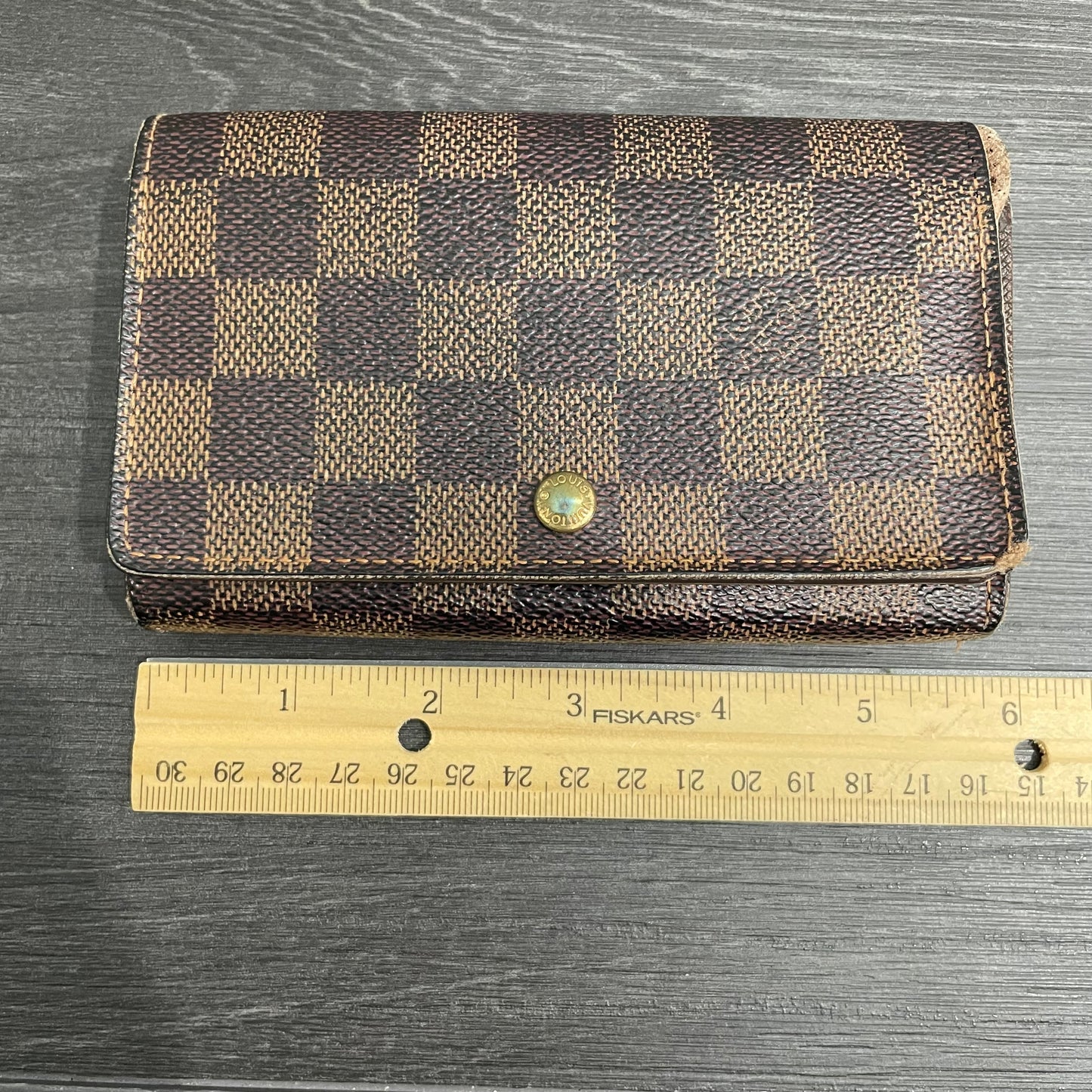LOUIS VUITTON Damier Ebene Wallet