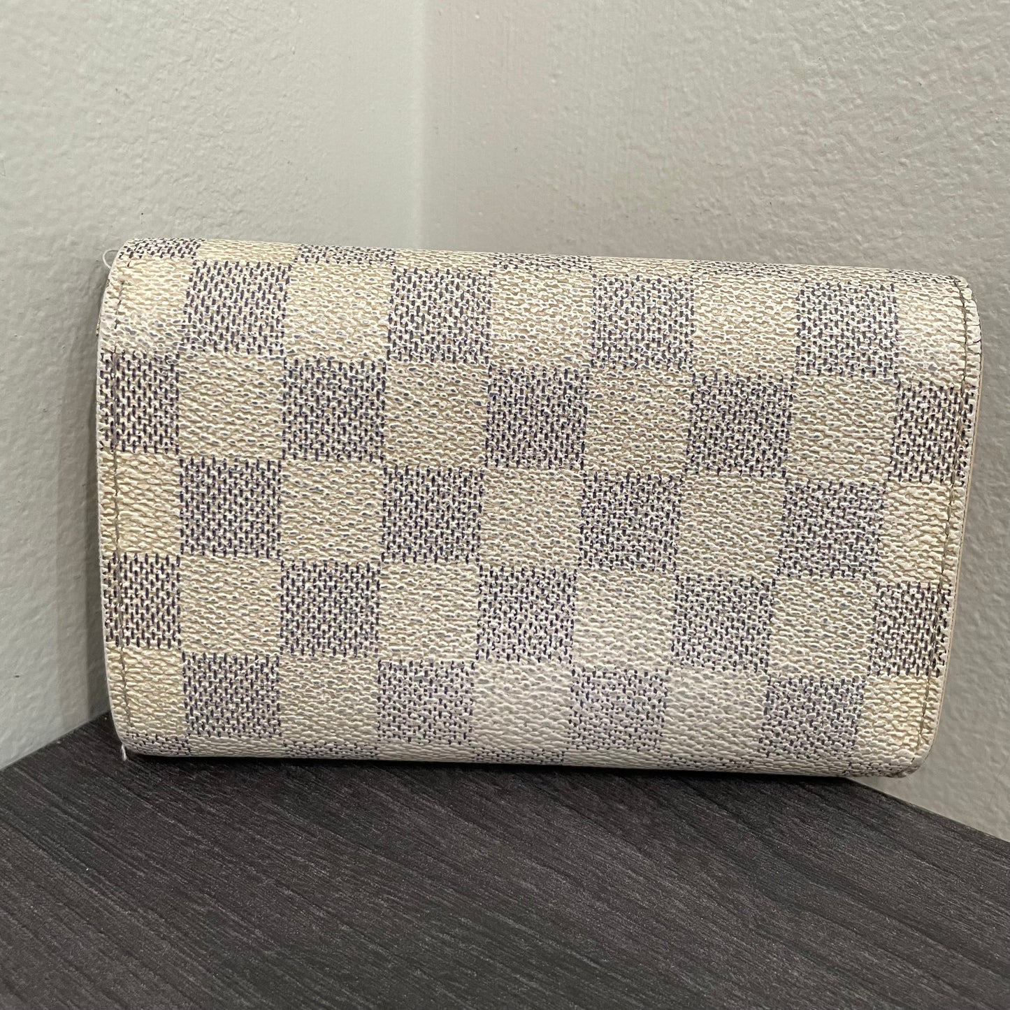 LOUIS VUITTON Damier Azur Wallet