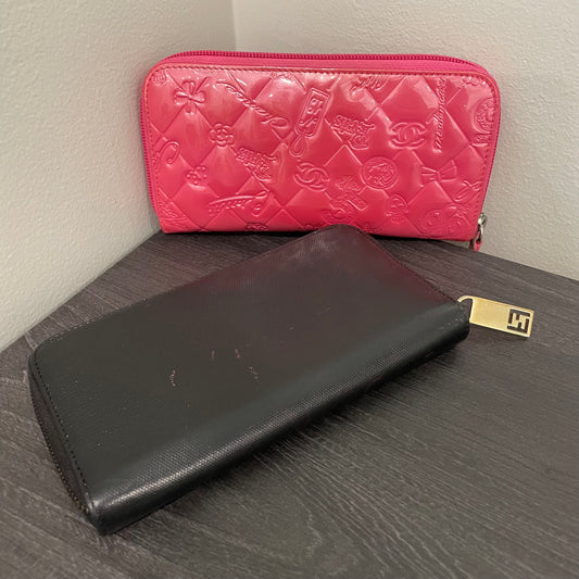 BUNDLE: CHANEL Wallet & FENDI Wallet