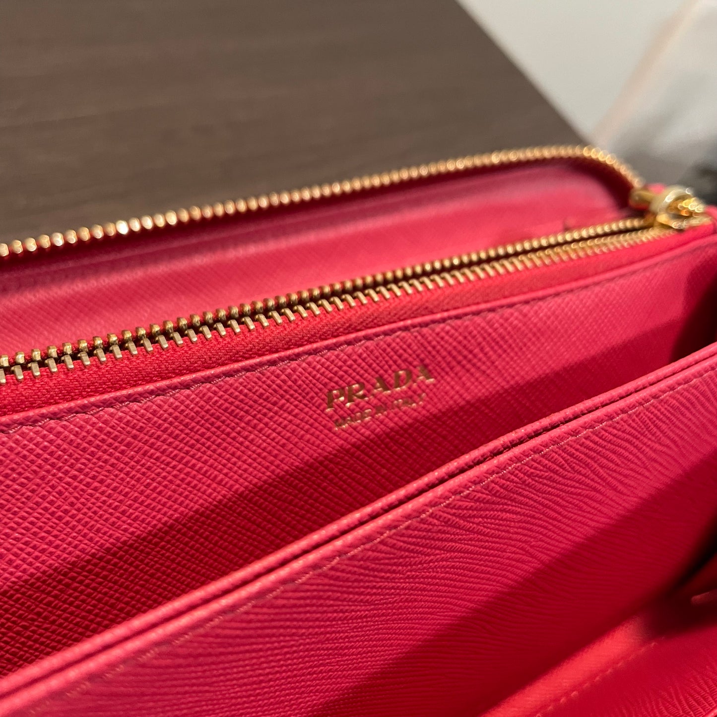 SOLD! Saffiano Leather Wallet
