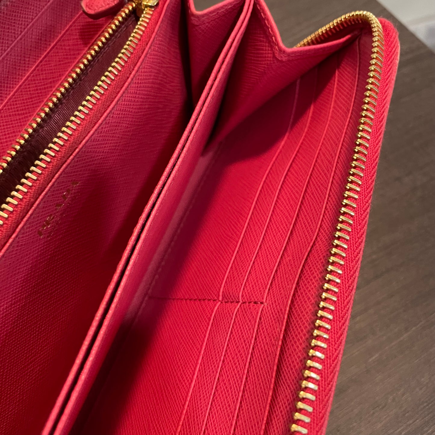 SOLD! Saffiano Leather Wallet