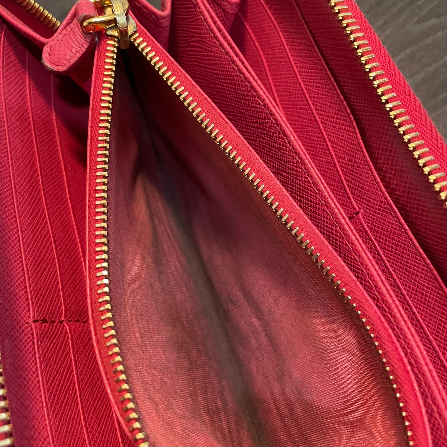 SOLD! Saffiano Leather Wallet