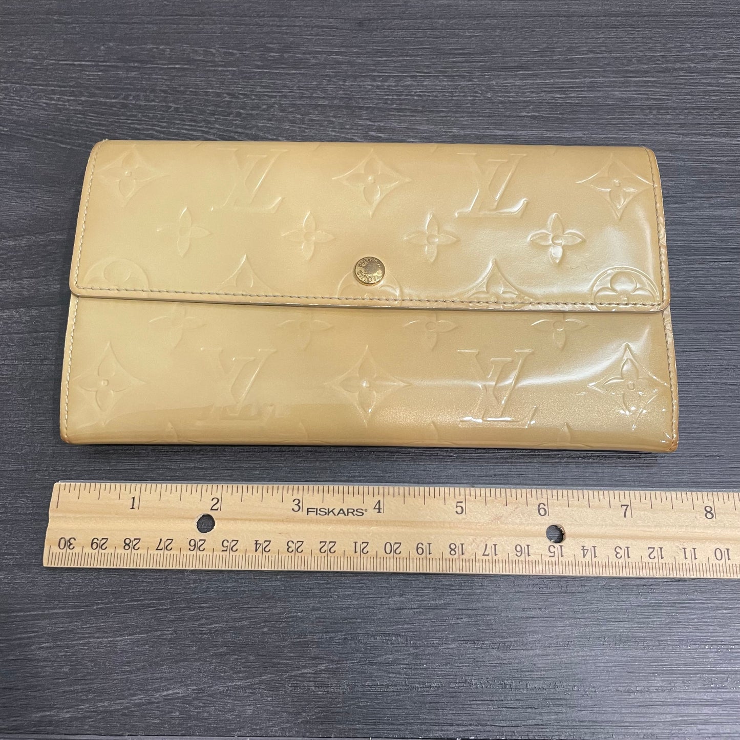 LOUIS VUITTON Vernis Vanilla Wallet