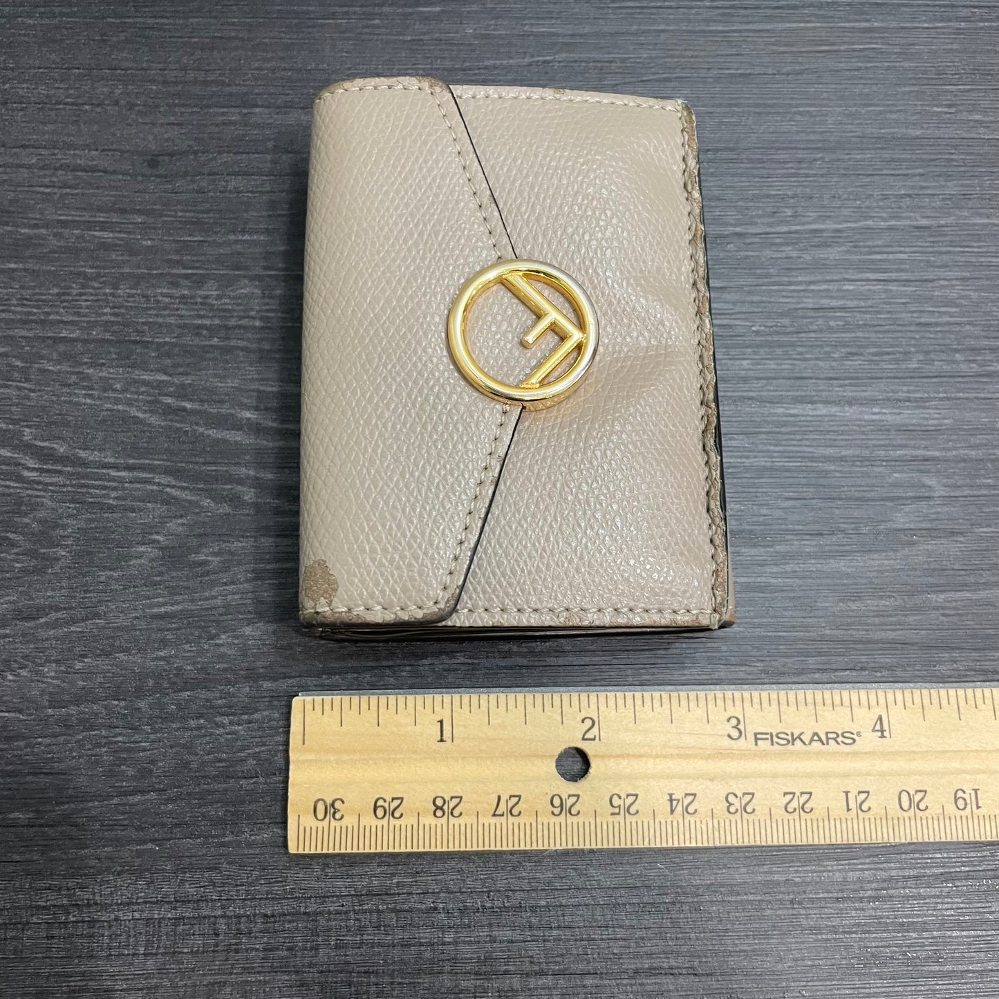 FENDI Mini Gray Wallet