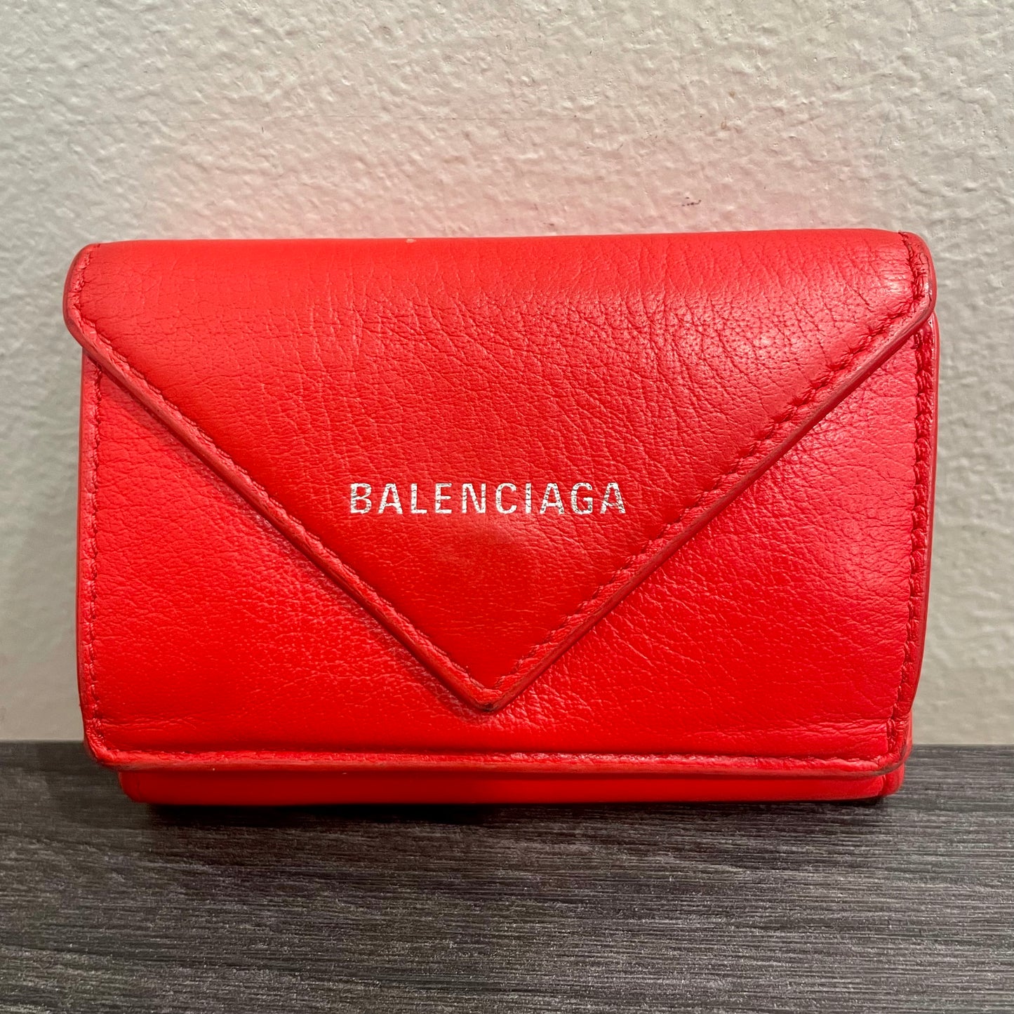 BALENCIAGA Mini Red Wallet