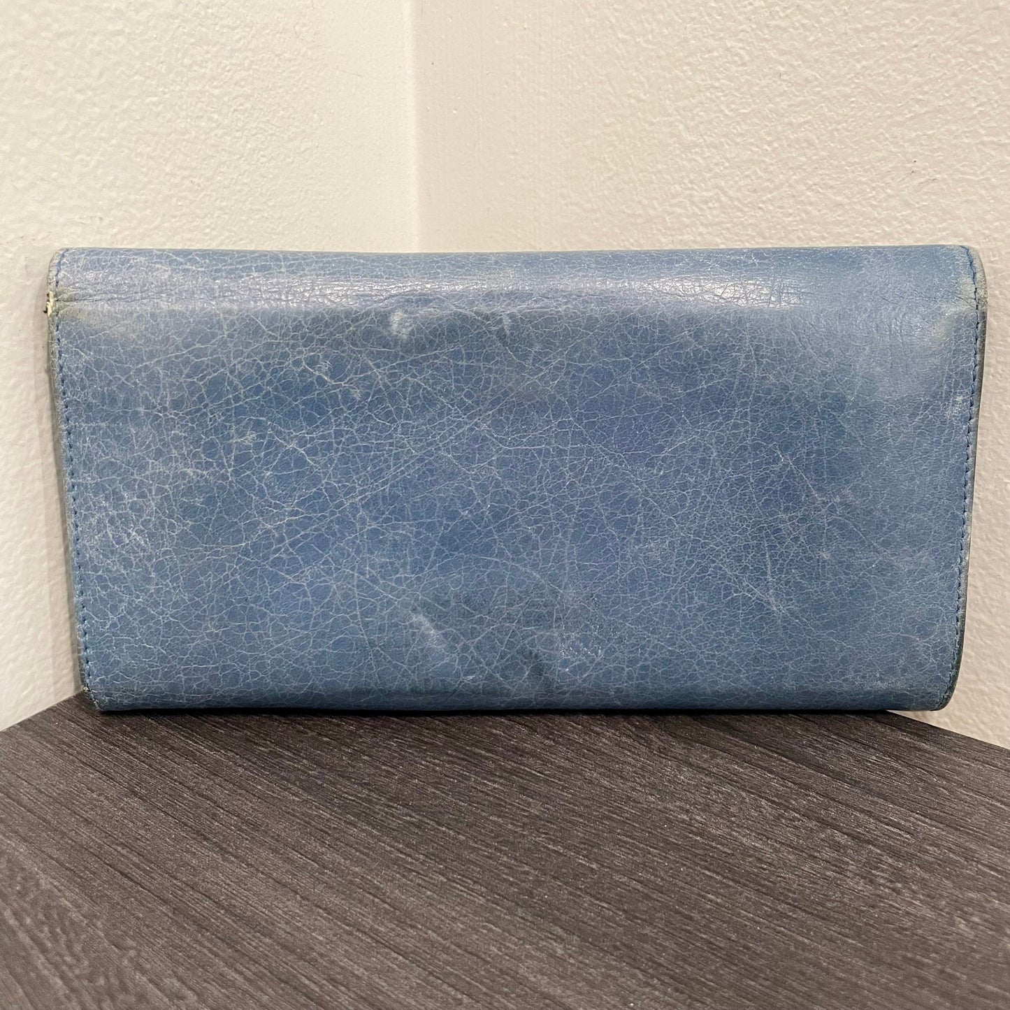 BALENCIAGA Blue Wallet
