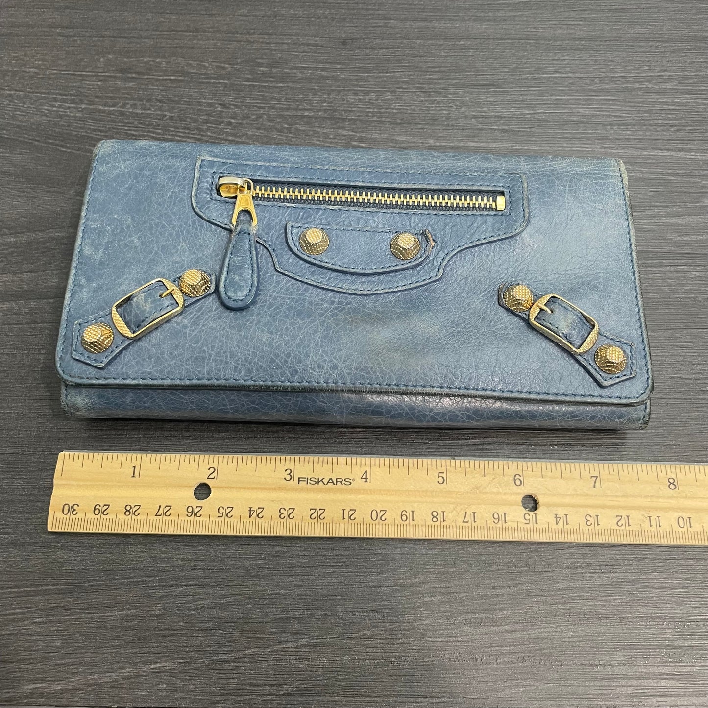 BALENCIAGA Blue Wallet
