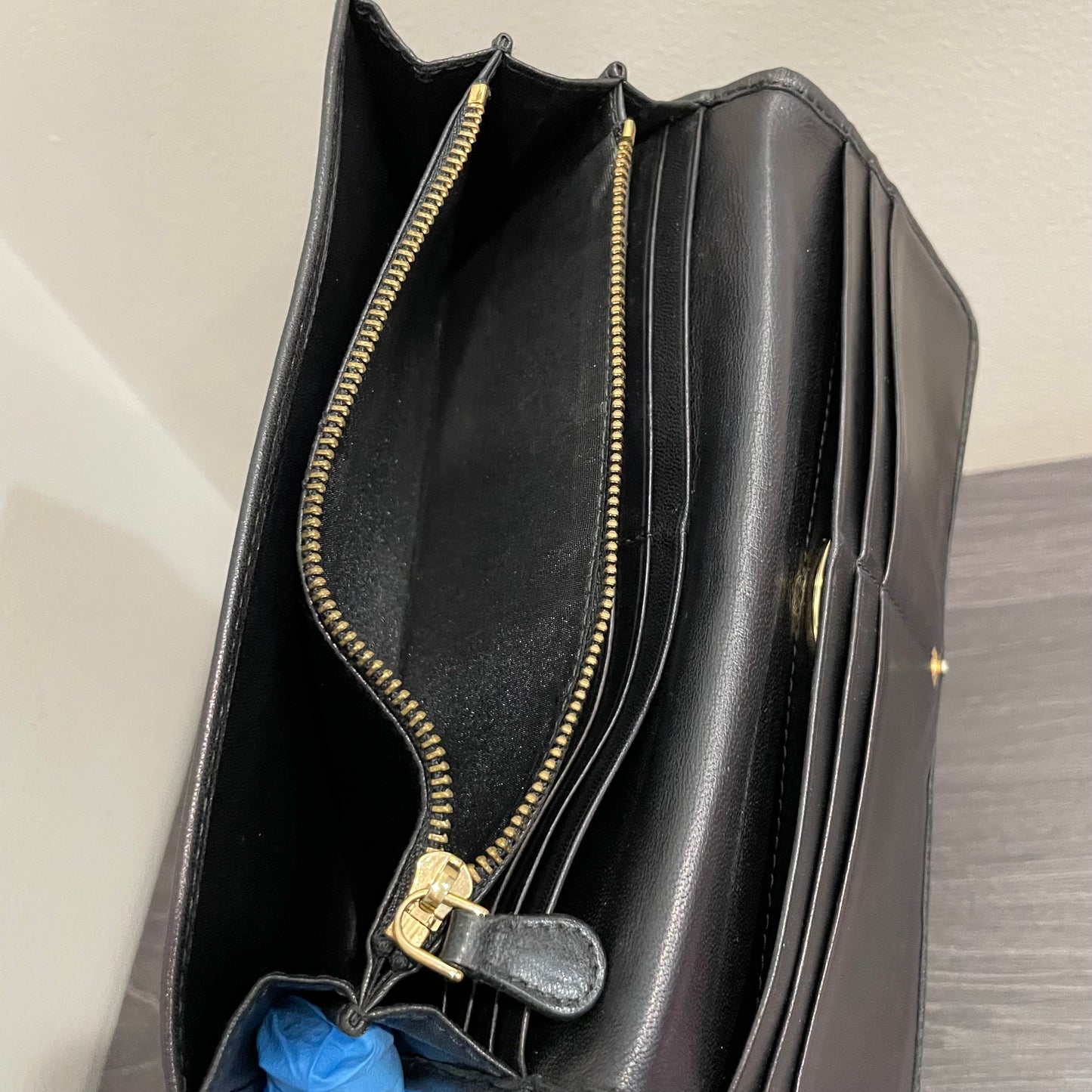 LOEWE Black Leather Wallet