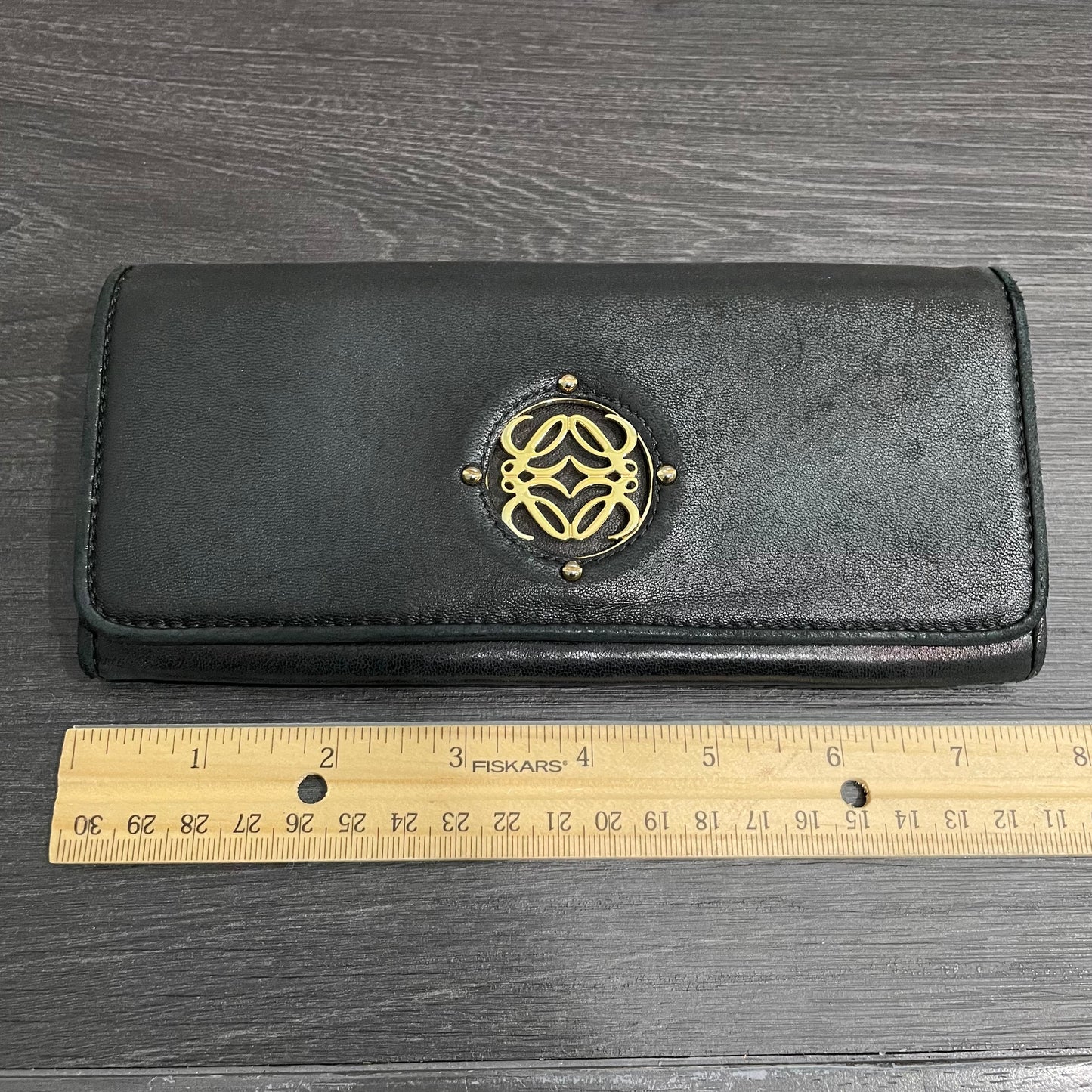 LOEWE Black Leather Wallet