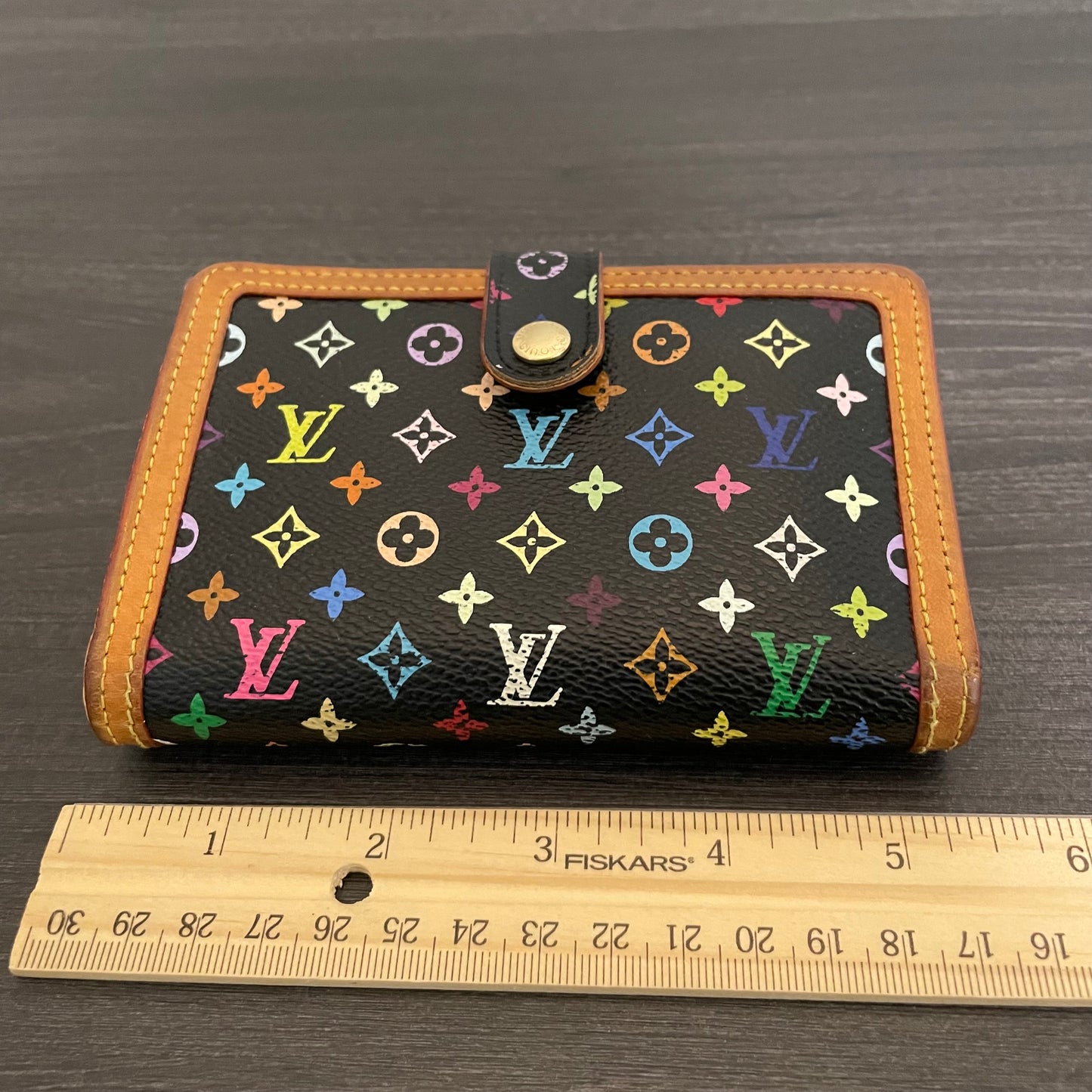 SOLD! Louis Vuitton Viennois Monogram Multicolor Wallet