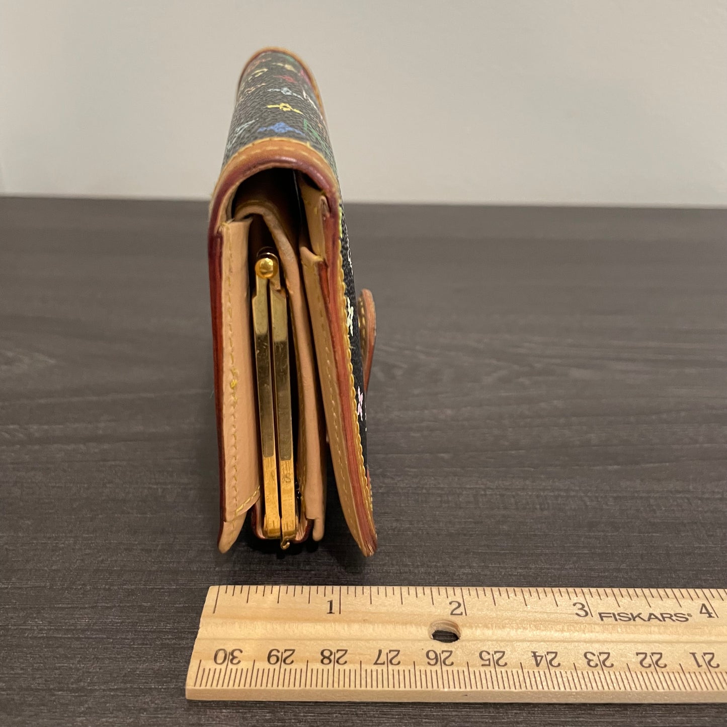 SOLD! Louis Vuitton Viennois Monogram Multicolor Wallet