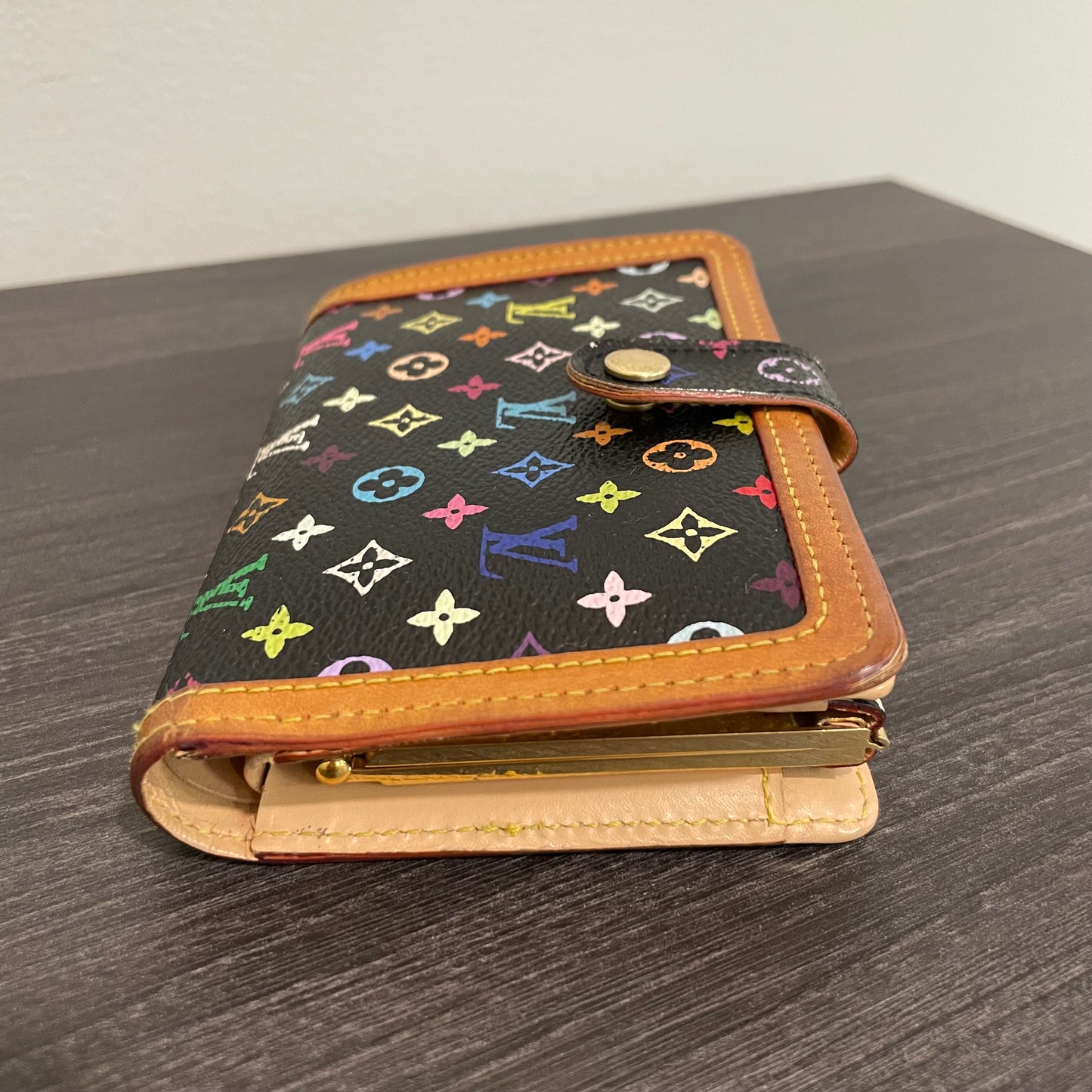 SOLD! Louis Vuitton Viennois Monogram Multicolor Wallet
