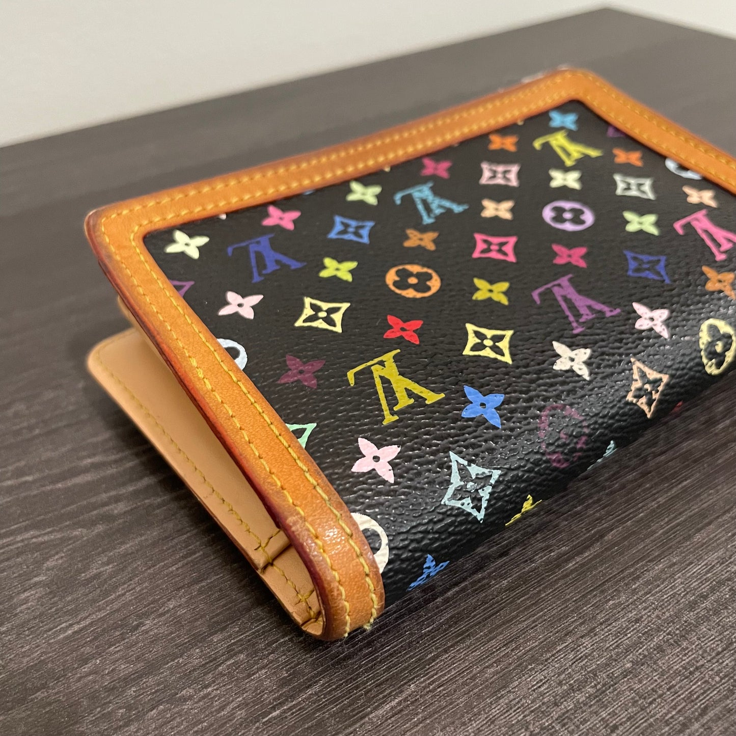 SOLD! Louis Vuitton Viennois Monogram Multicolor Wallet