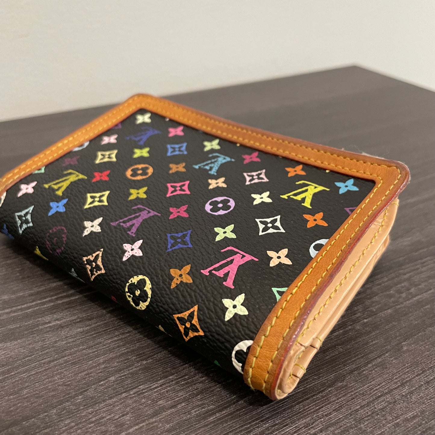 SOLD! Louis Vuitton Viennois Monogram Multicolor Wallet