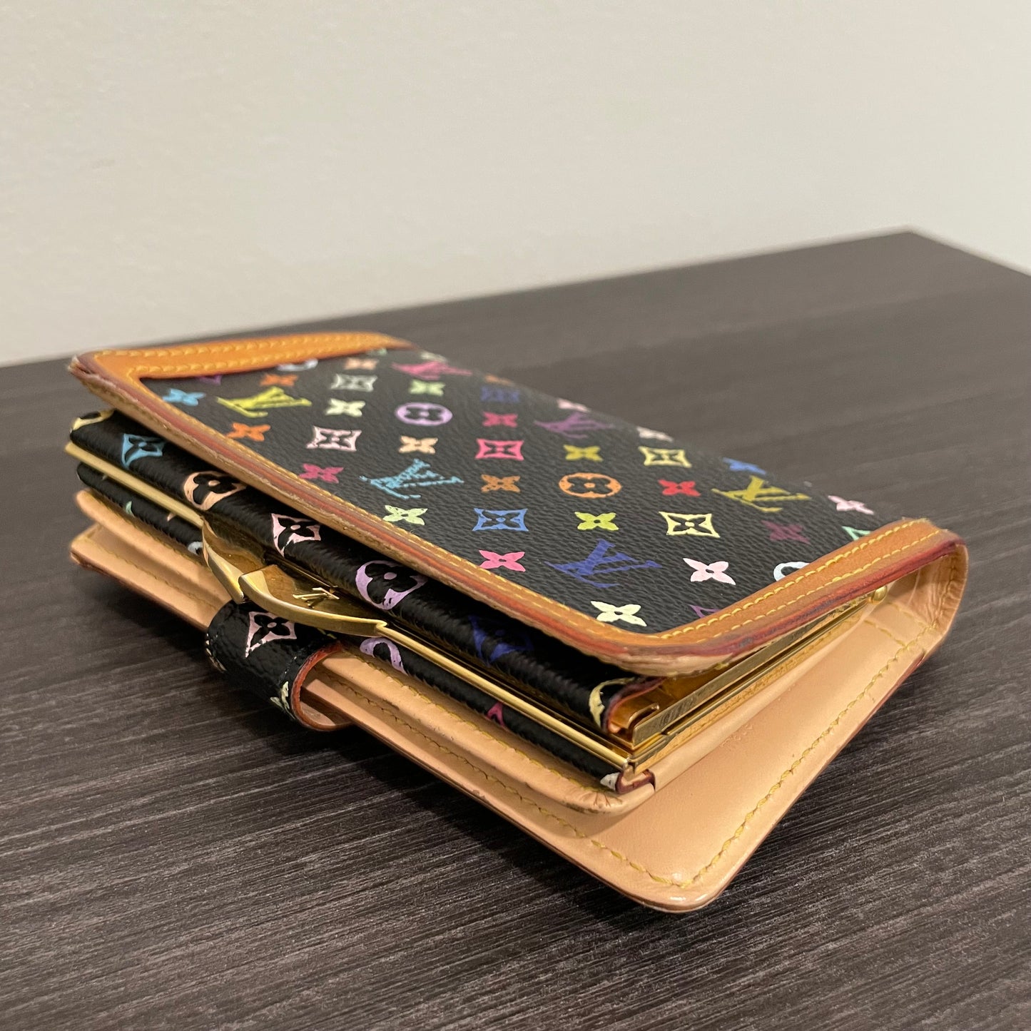 SOLD! Louis Vuitton Viennois Monogram Multicolor Wallet