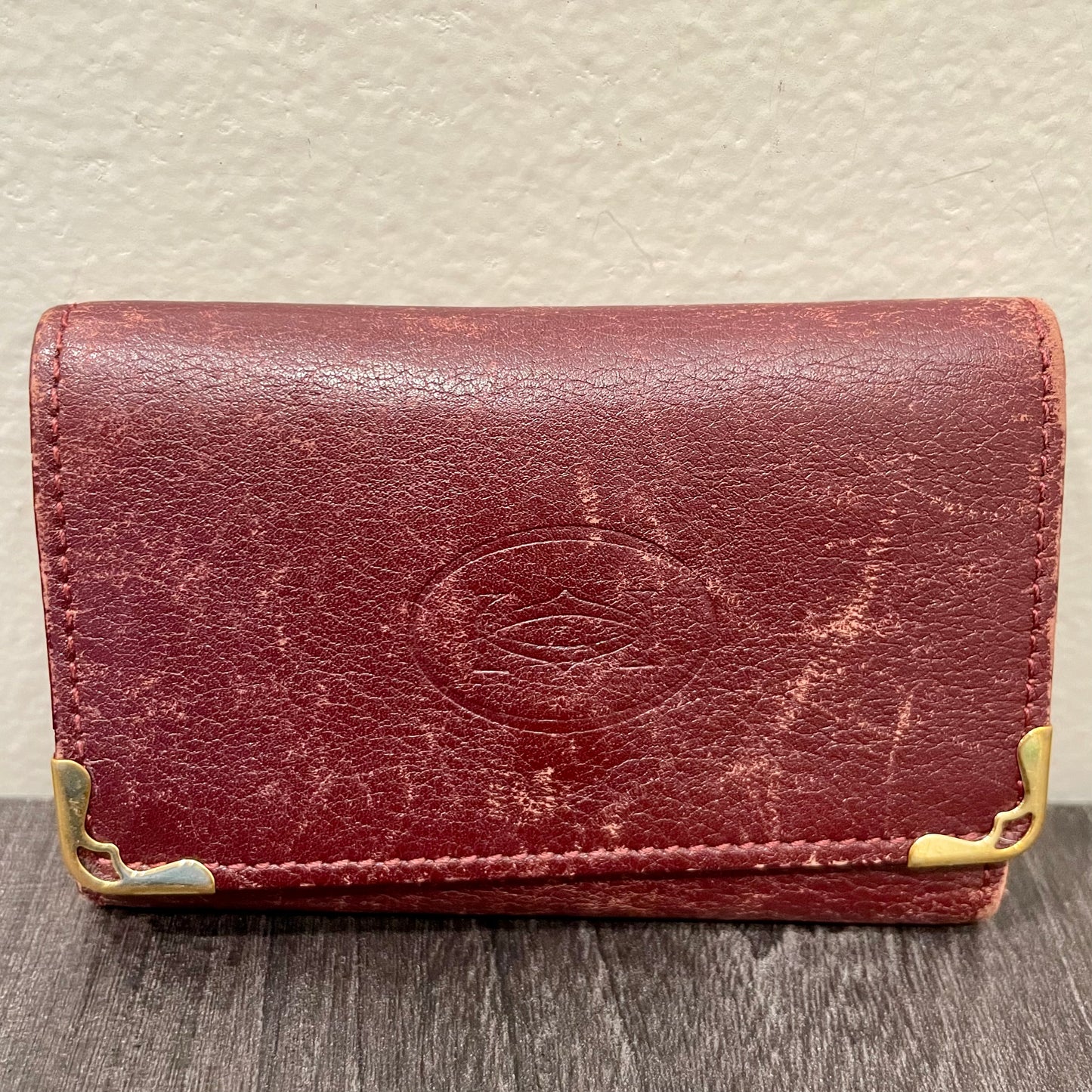 CARTIER Leather Key Case (6 Rings)