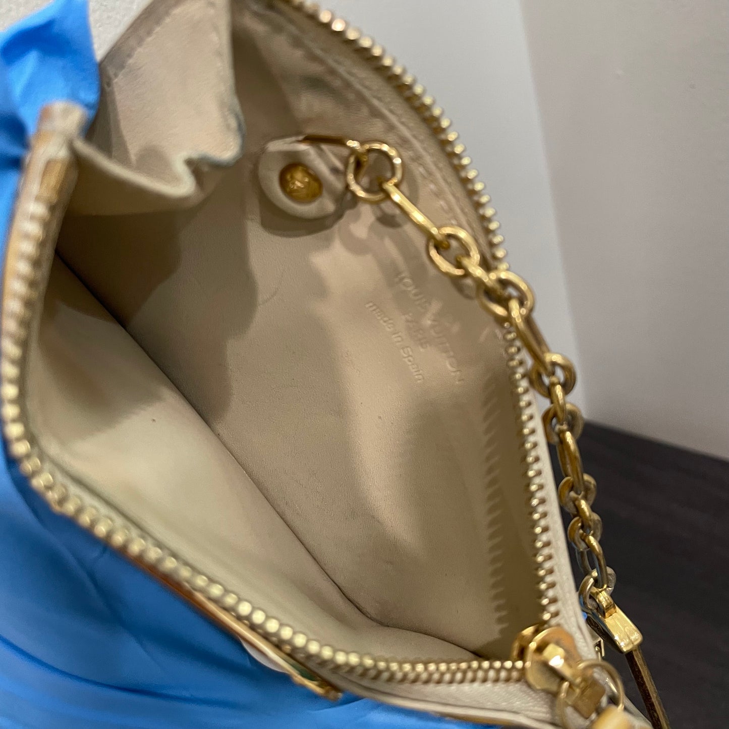 LOUIS VUITTON Vanilla Vernis Coin Case