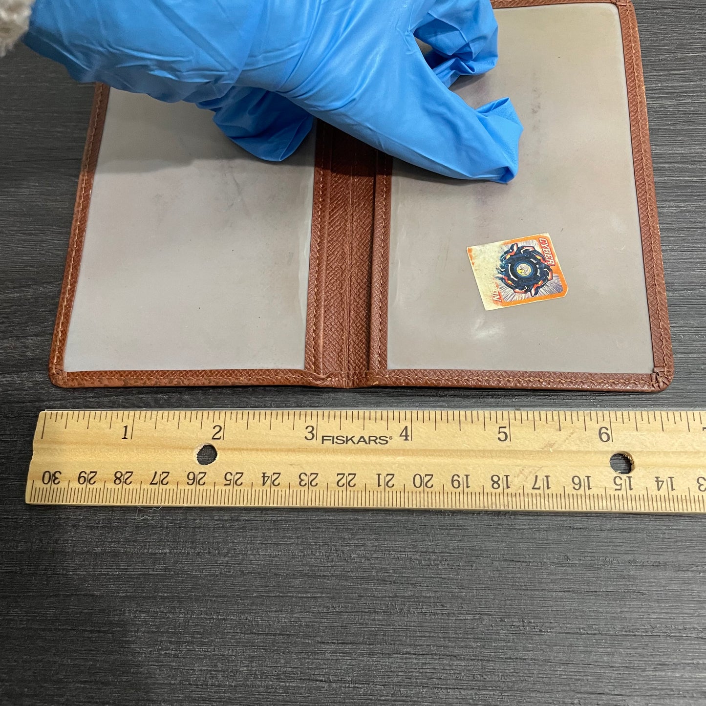 LOUIS VUITTON Leather Card Case