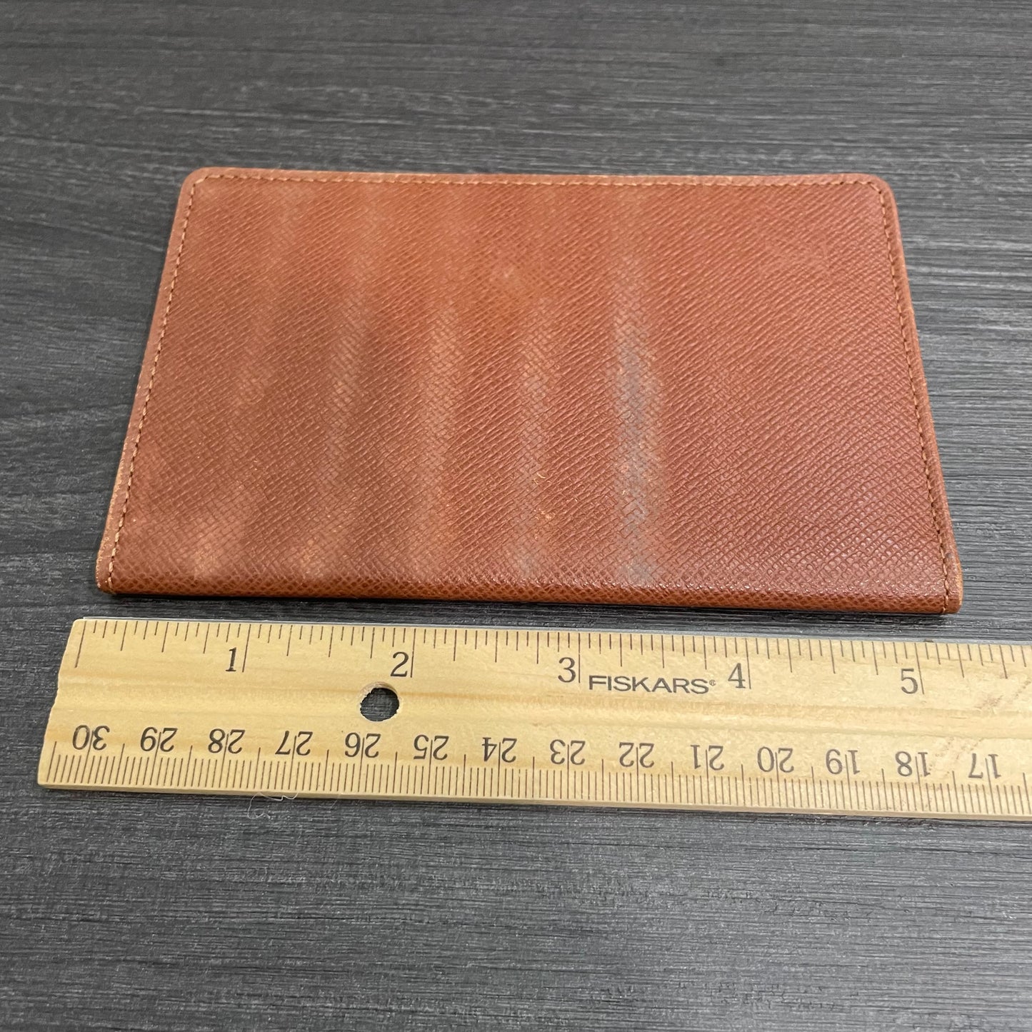 LOUIS VUITTON Leather Card Case