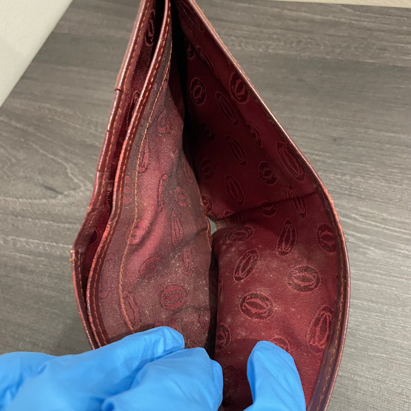 CARTIER Men's Leather Wallet