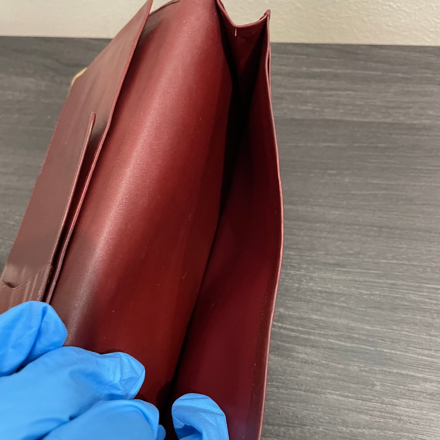 CARTIER Leather Checkbook Holder