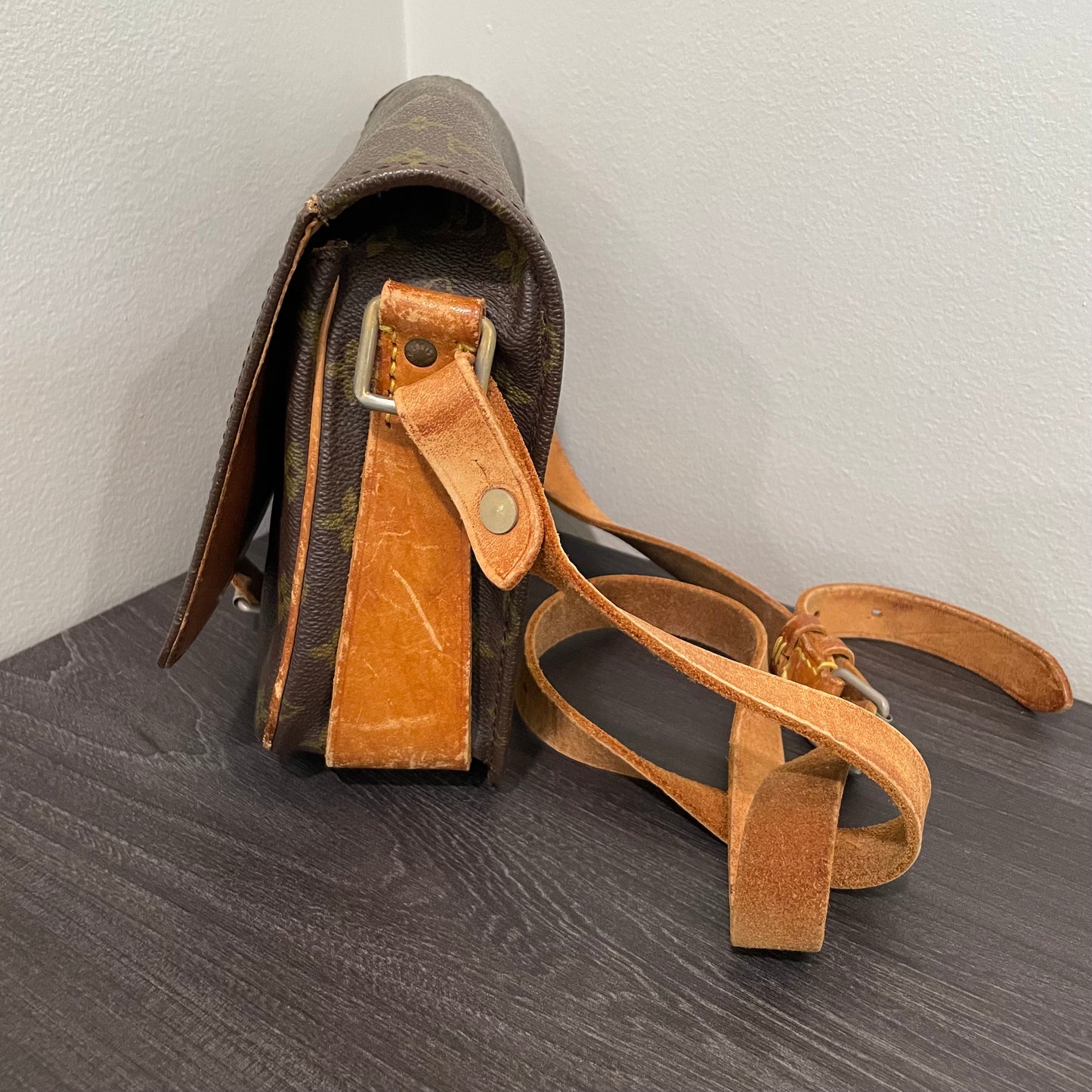 SOLD! Louis Vuitton Monogram Cartouchiere