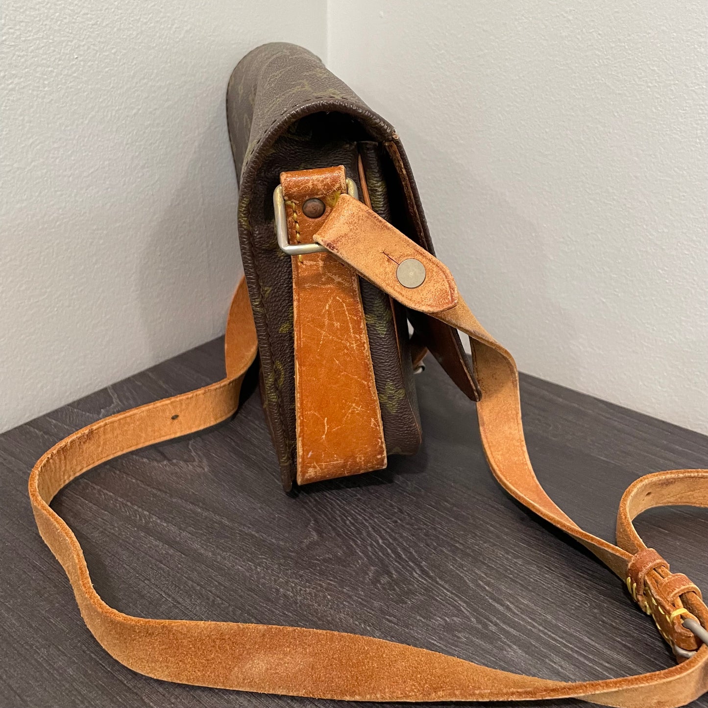 SOLD! Louis Vuitton Monogram Cartouchiere